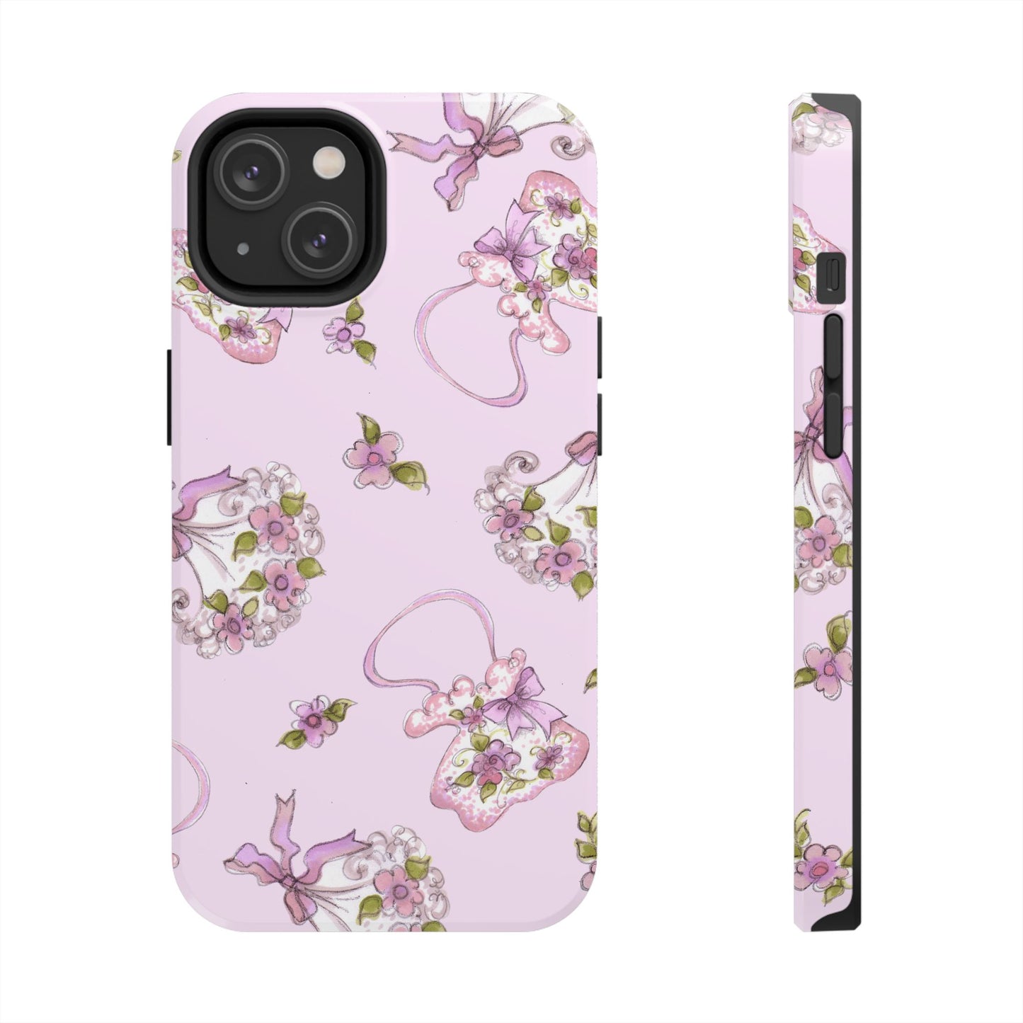 Flower Model Hand Bag Phone Case