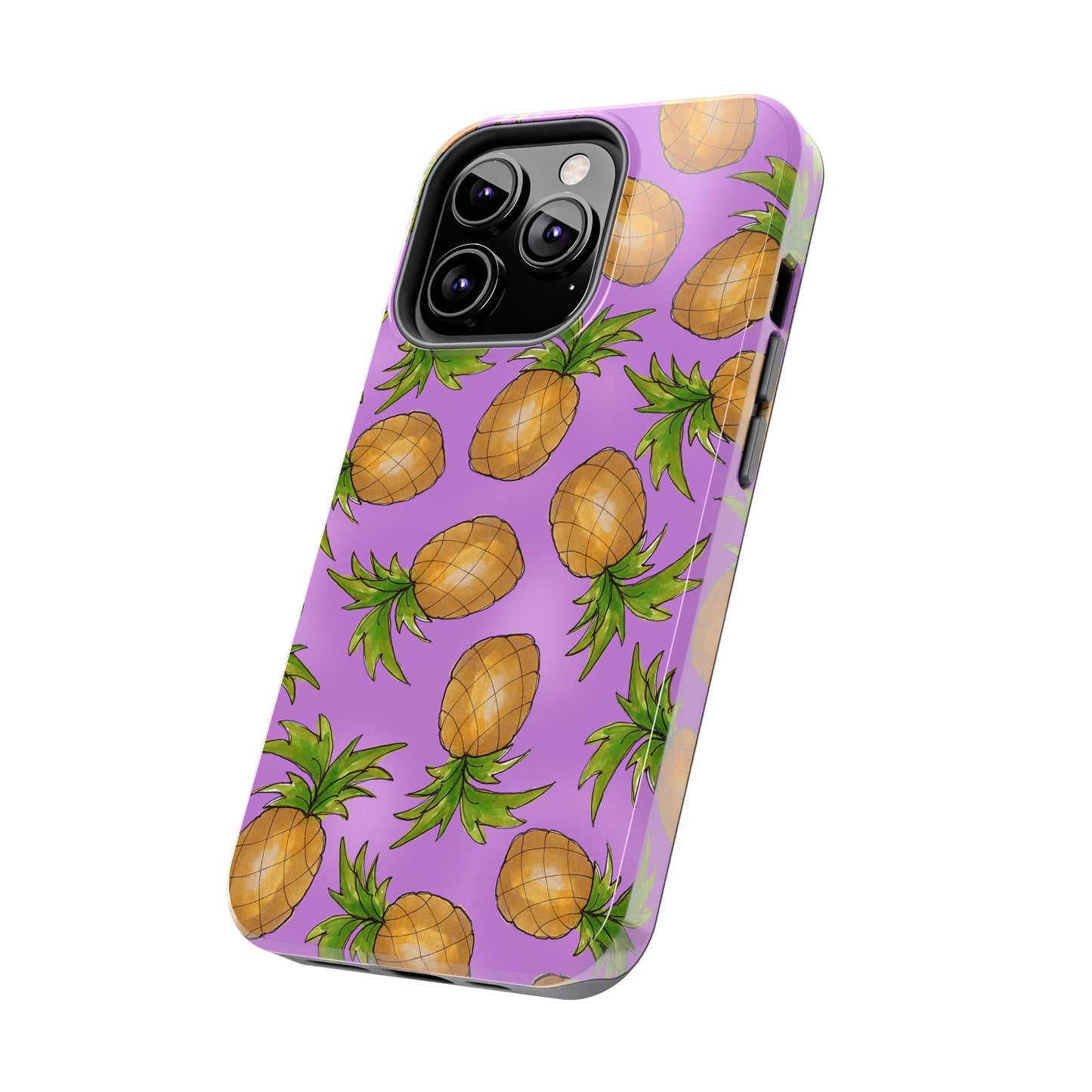 Pineapple Toss Lilac Phone Case
