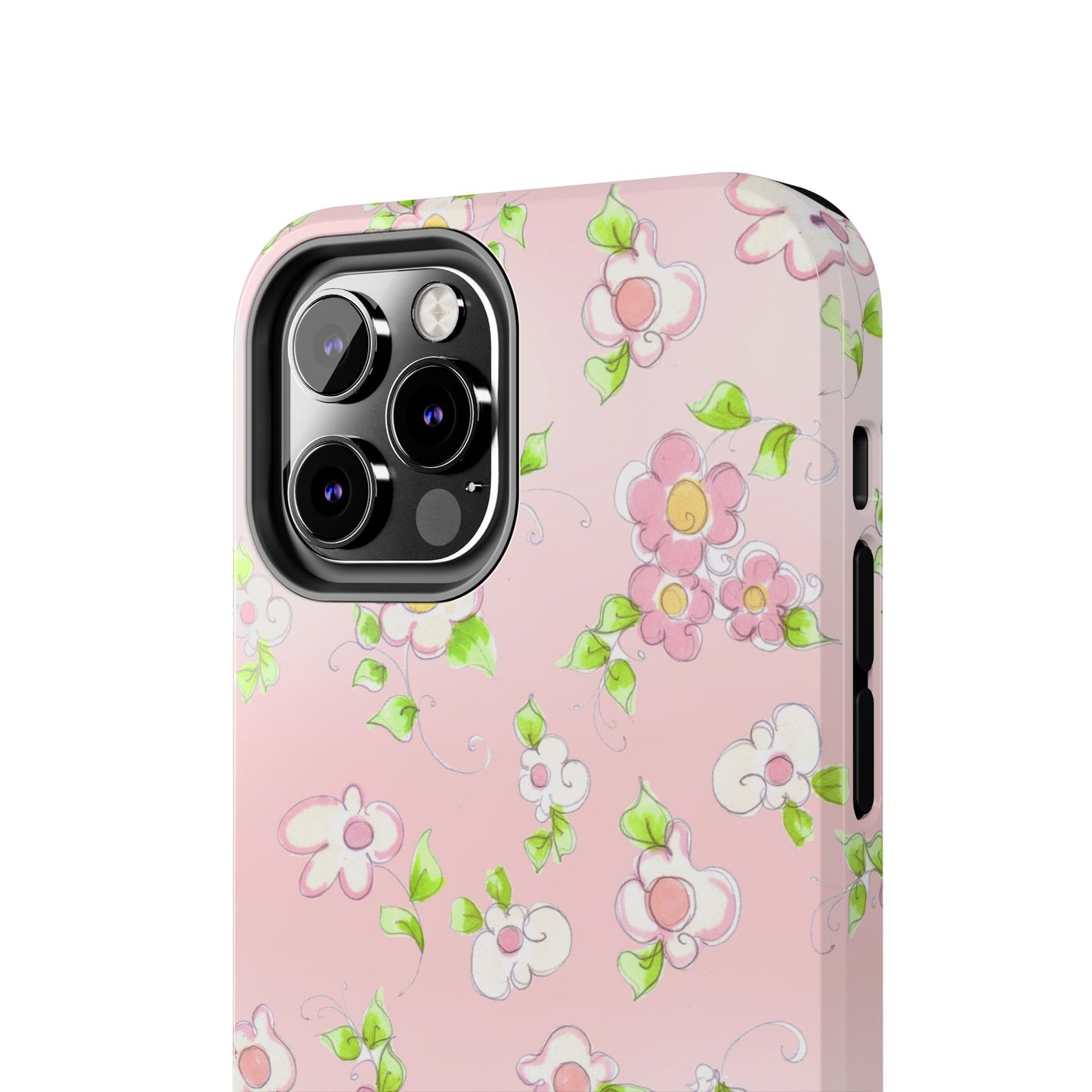 Precious Posies Pink Phone Case