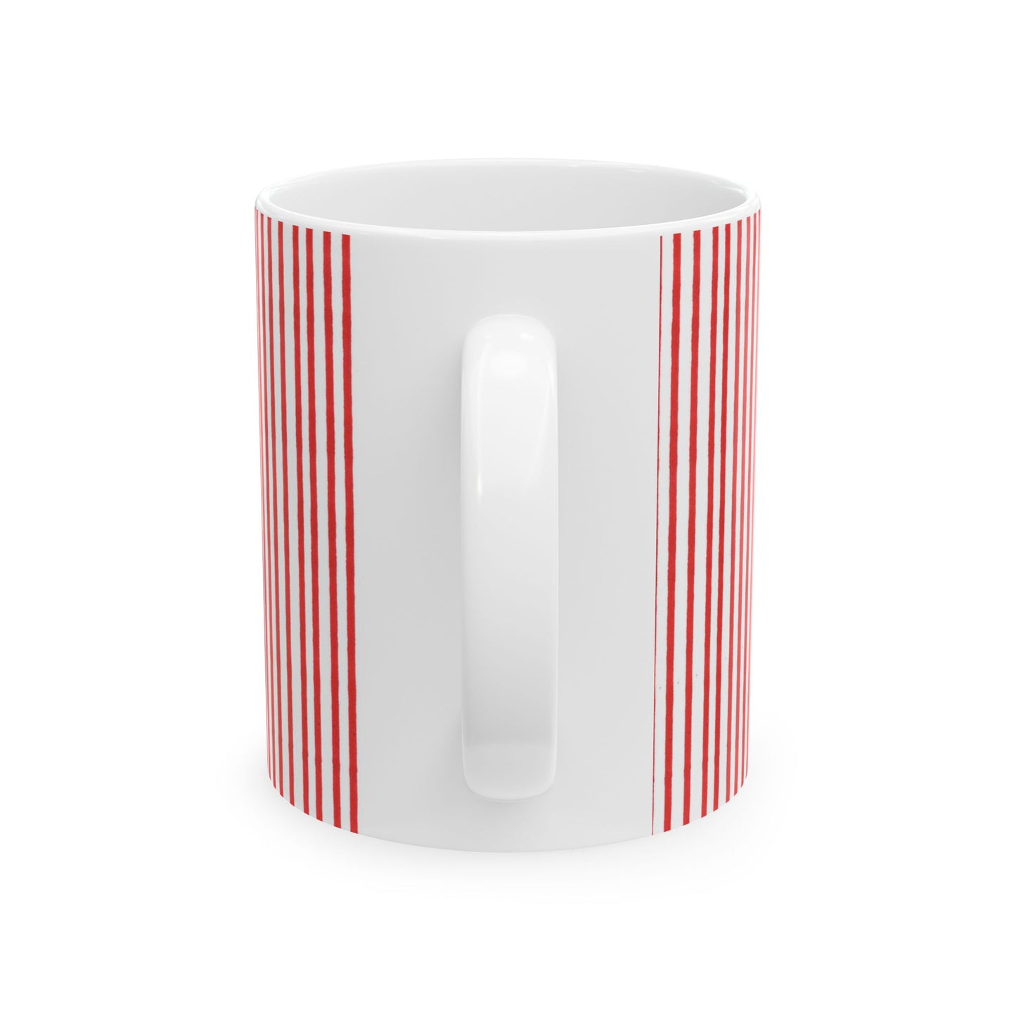 Stripe White / Red Cup