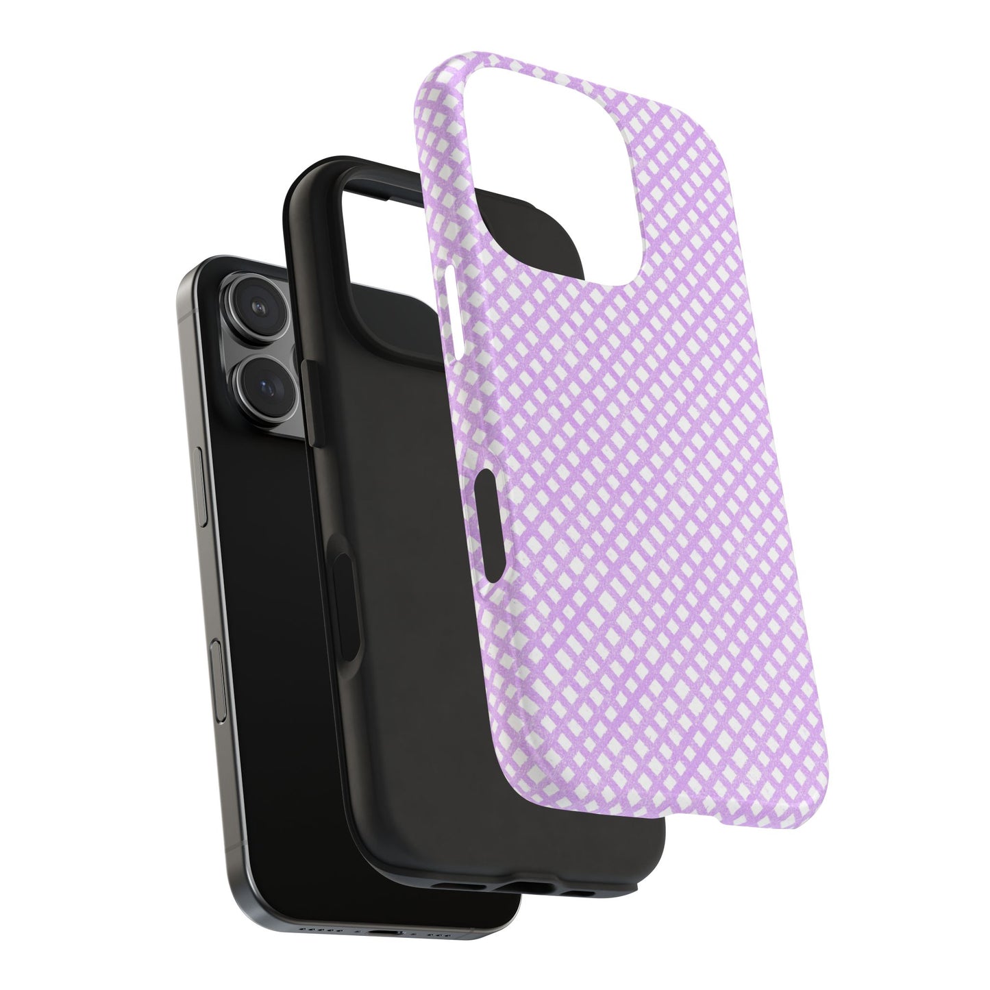 Bias Check Lilac Phone Case