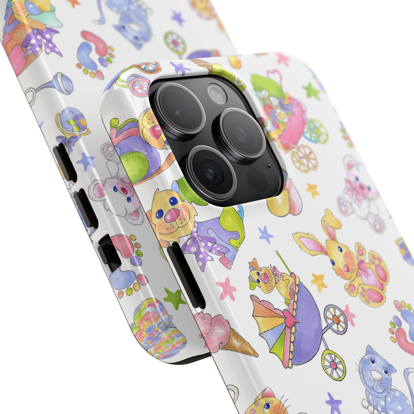 Busy Baby White Phone Case