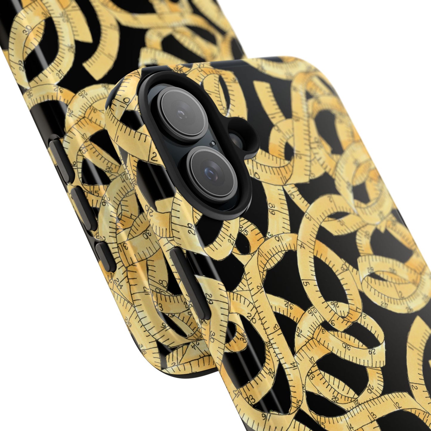 Tape Tangle Black Phone Case