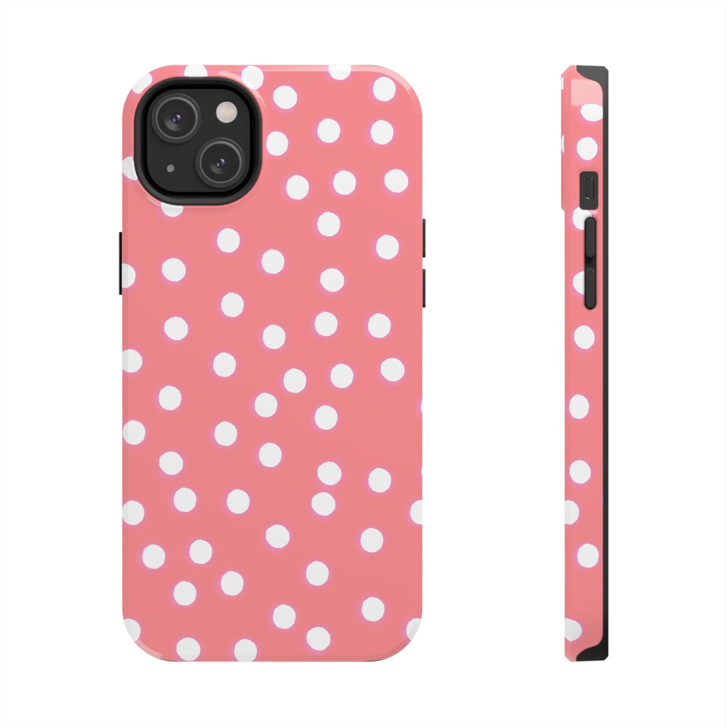 Plump Dots Coral Phone Case