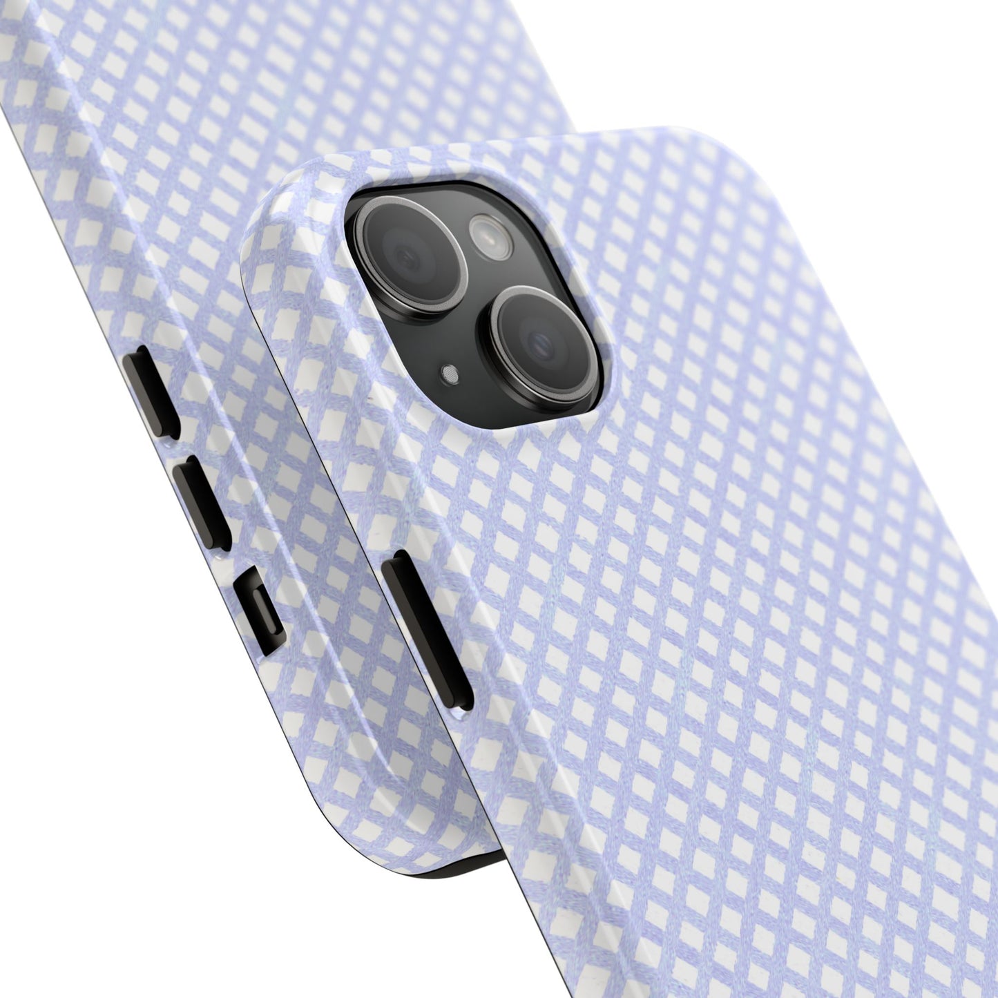 Bias Check Light Blue Phone Case