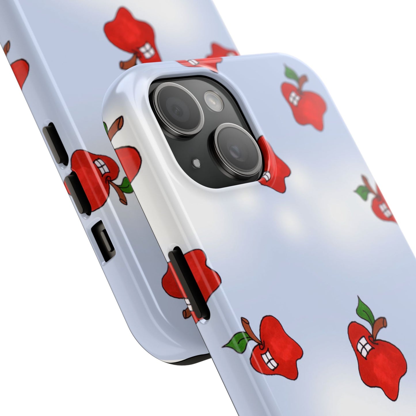 Flying Apples Blue Sky Phone Case