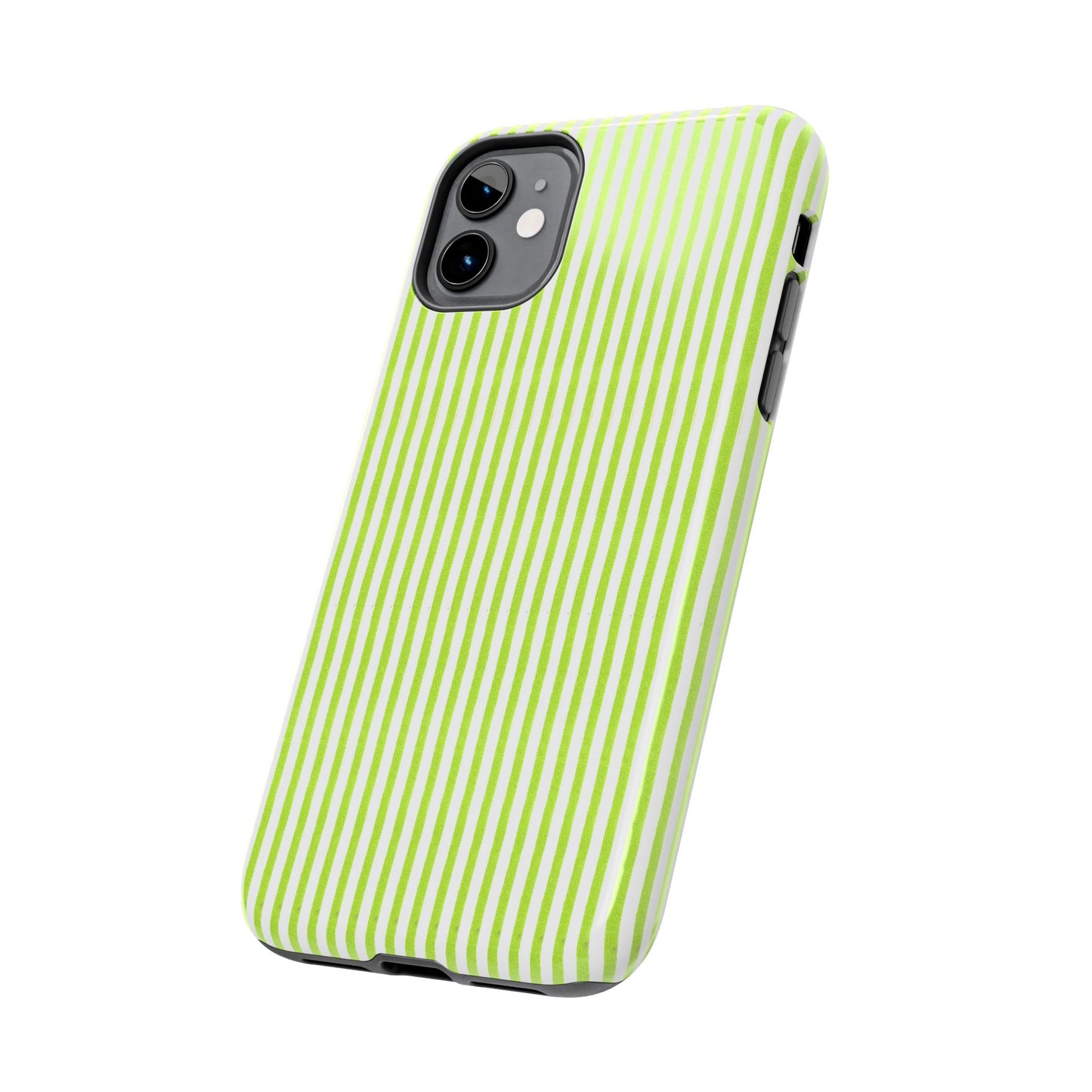 Golf Stripe Lime Phone Case
