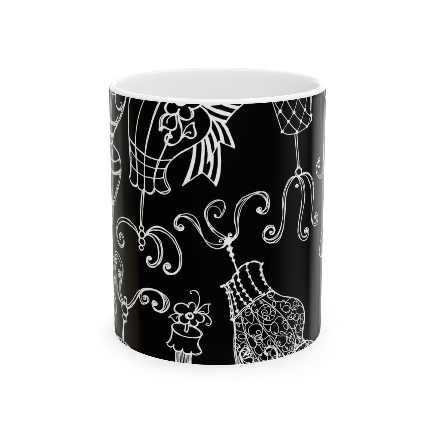 Mannequinique Black / White Cup