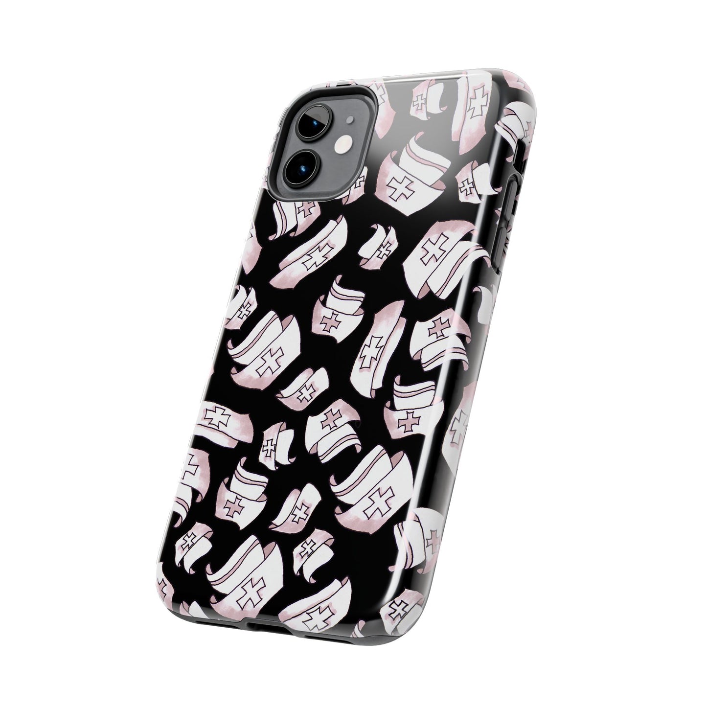 Happy Hats Black Phone Case