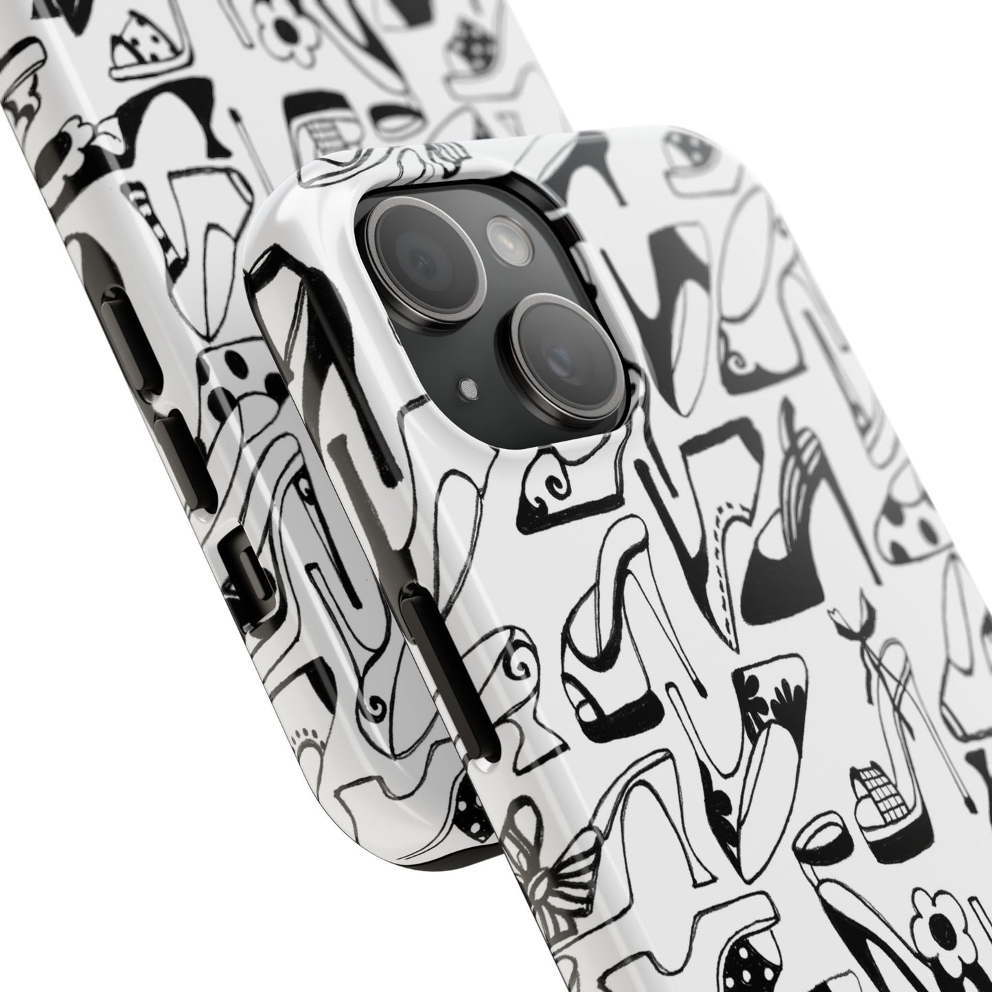 A Few Shoes White / Black Phone Case