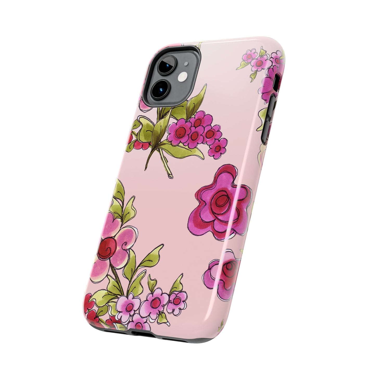 Jumbo Floral Pink Phone Case