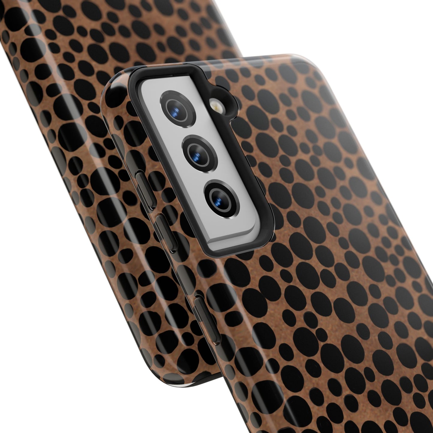 Felt Dots Caramel Phone Case