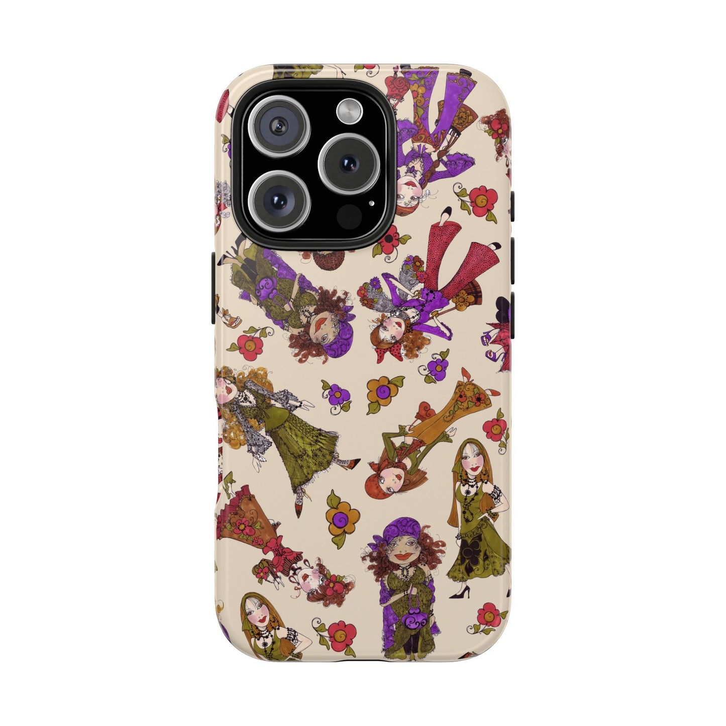 Tossed Gypsies Muslin Phone Case