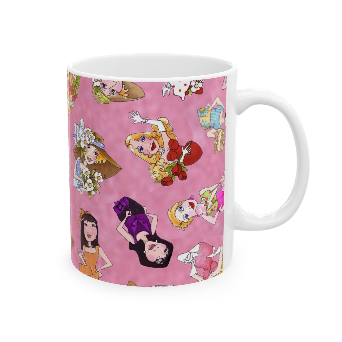 Fast Women Tossed Pink Cup