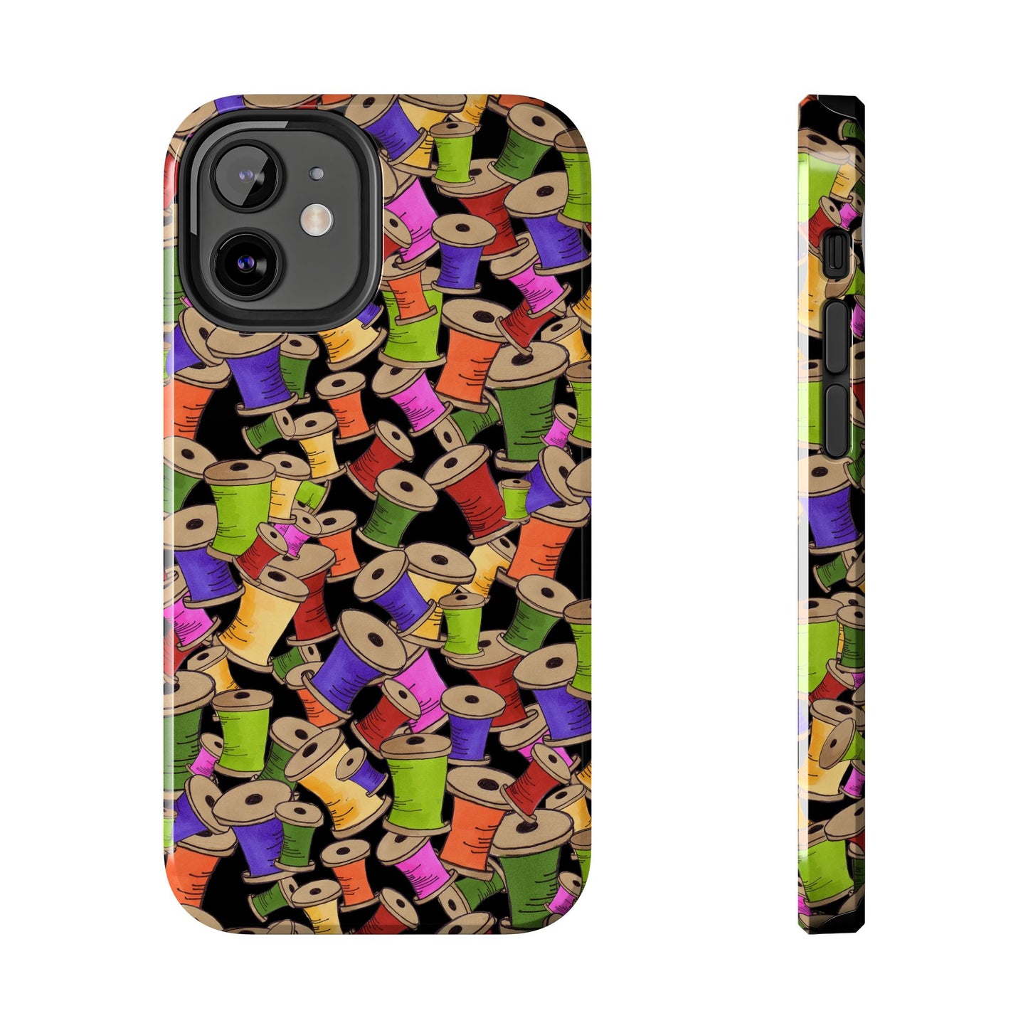 Spoolopoly Black Phone Case