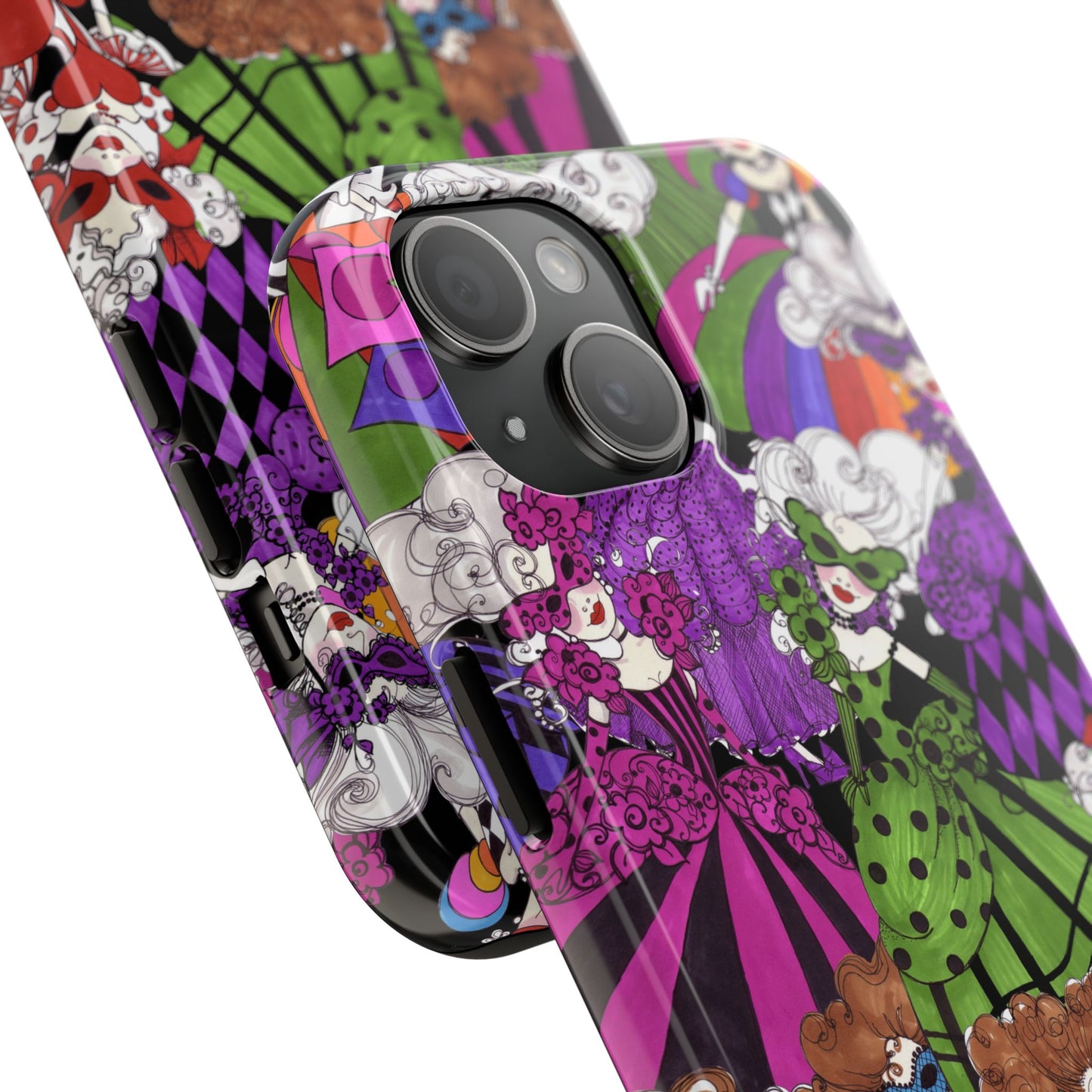 Crowded Dance Floor Black Phone Case