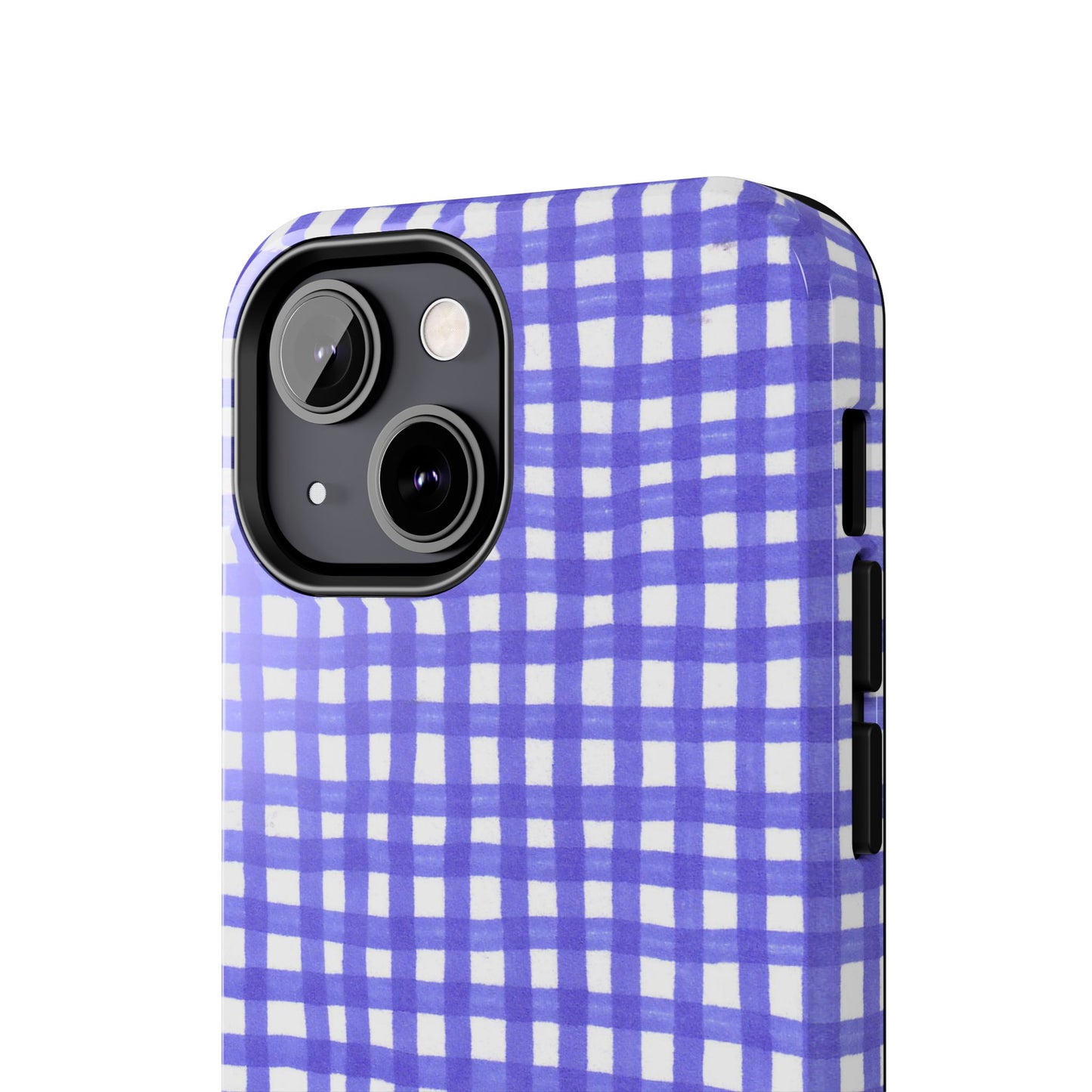 Chipper Check Blue Phone Case