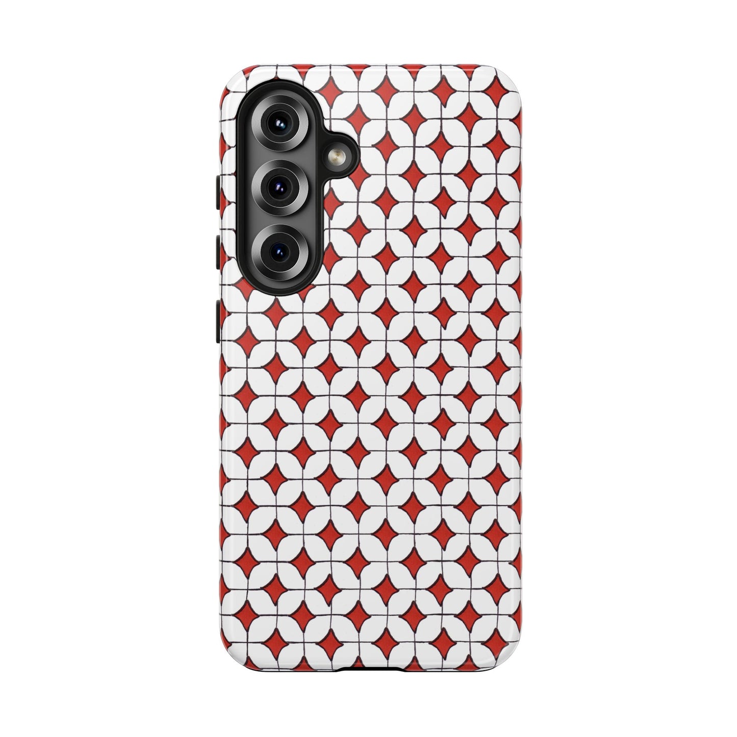 Tile-ish Red Phone Case