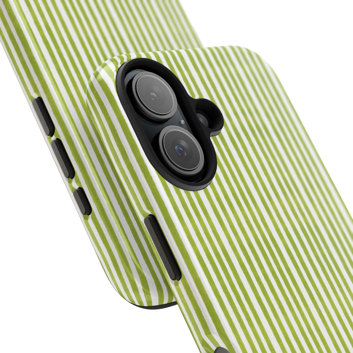 Lazy Stripe Lime Phone Case