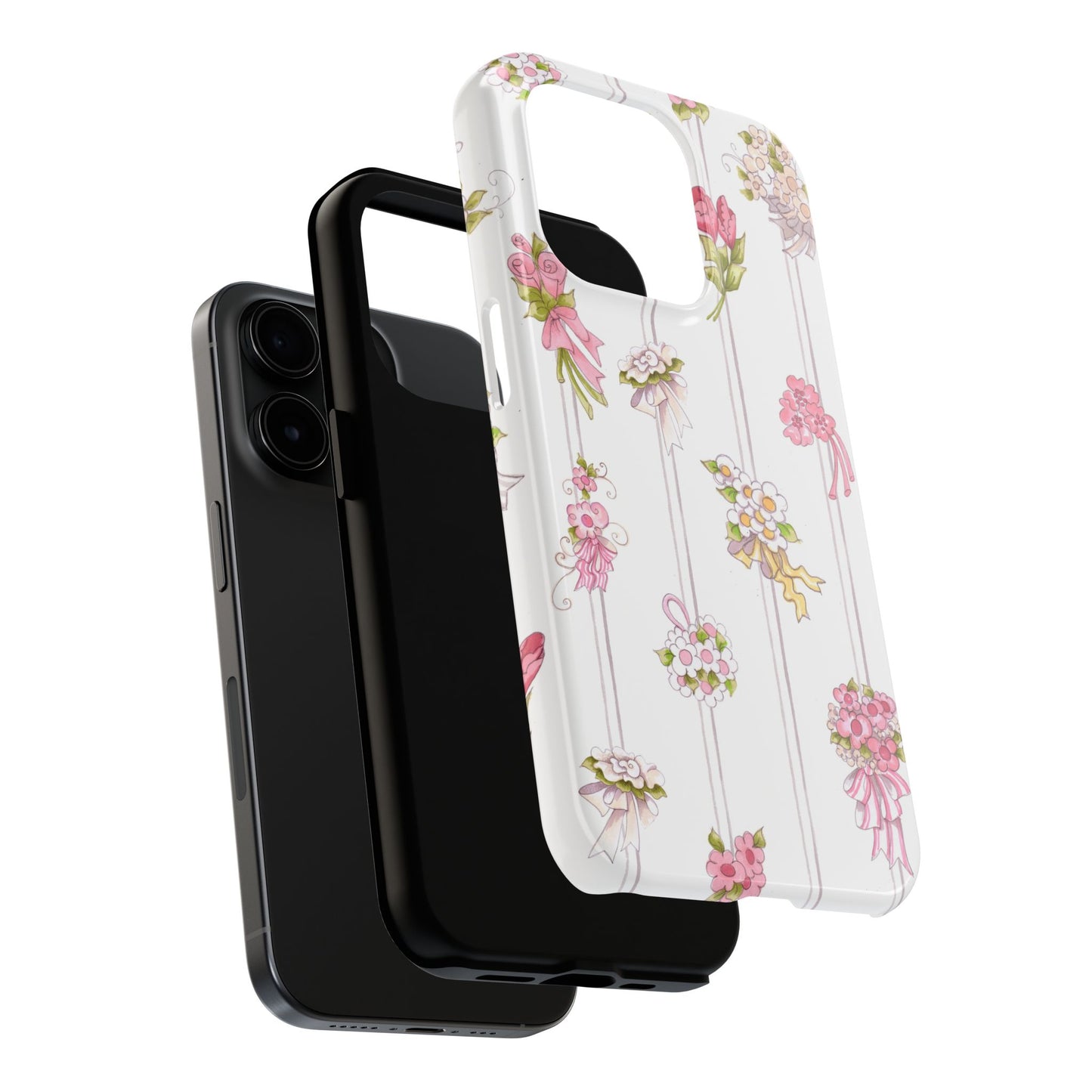 Bouquet Stripe Phone Case