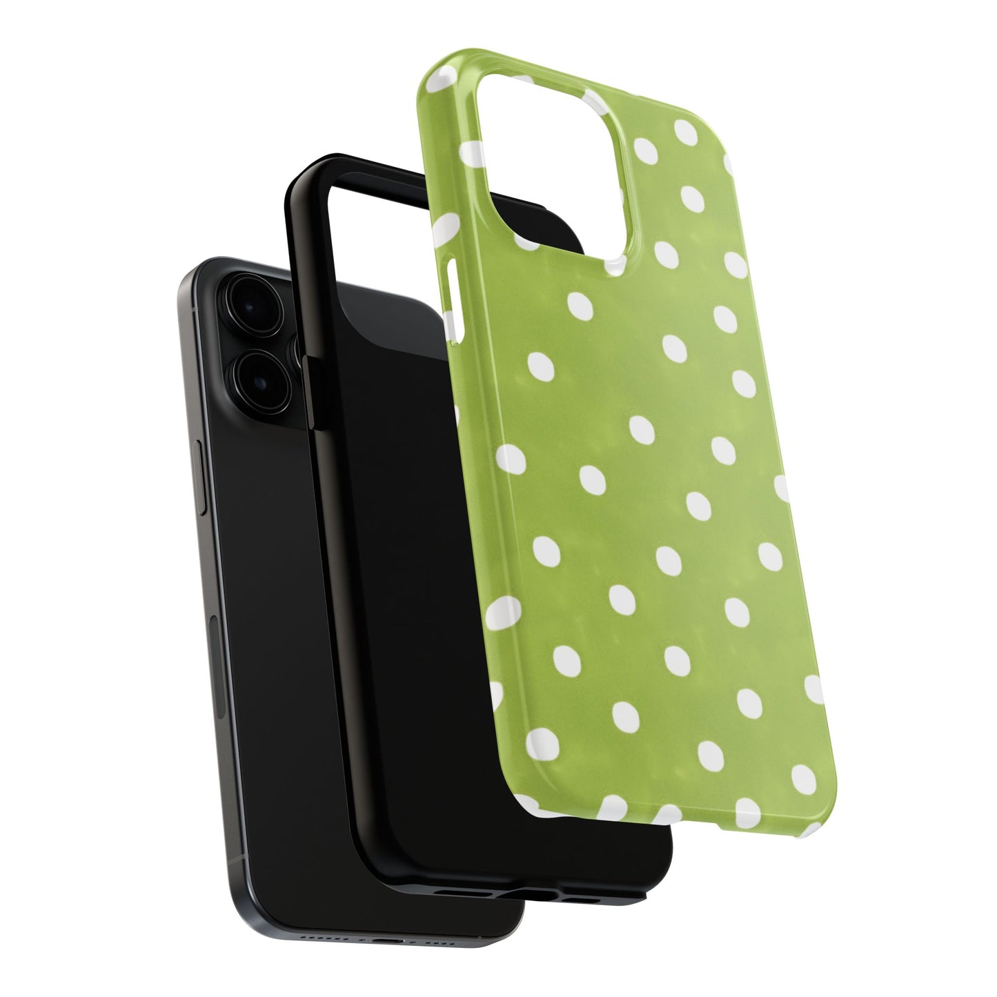 Plump Dots Green Phone Case