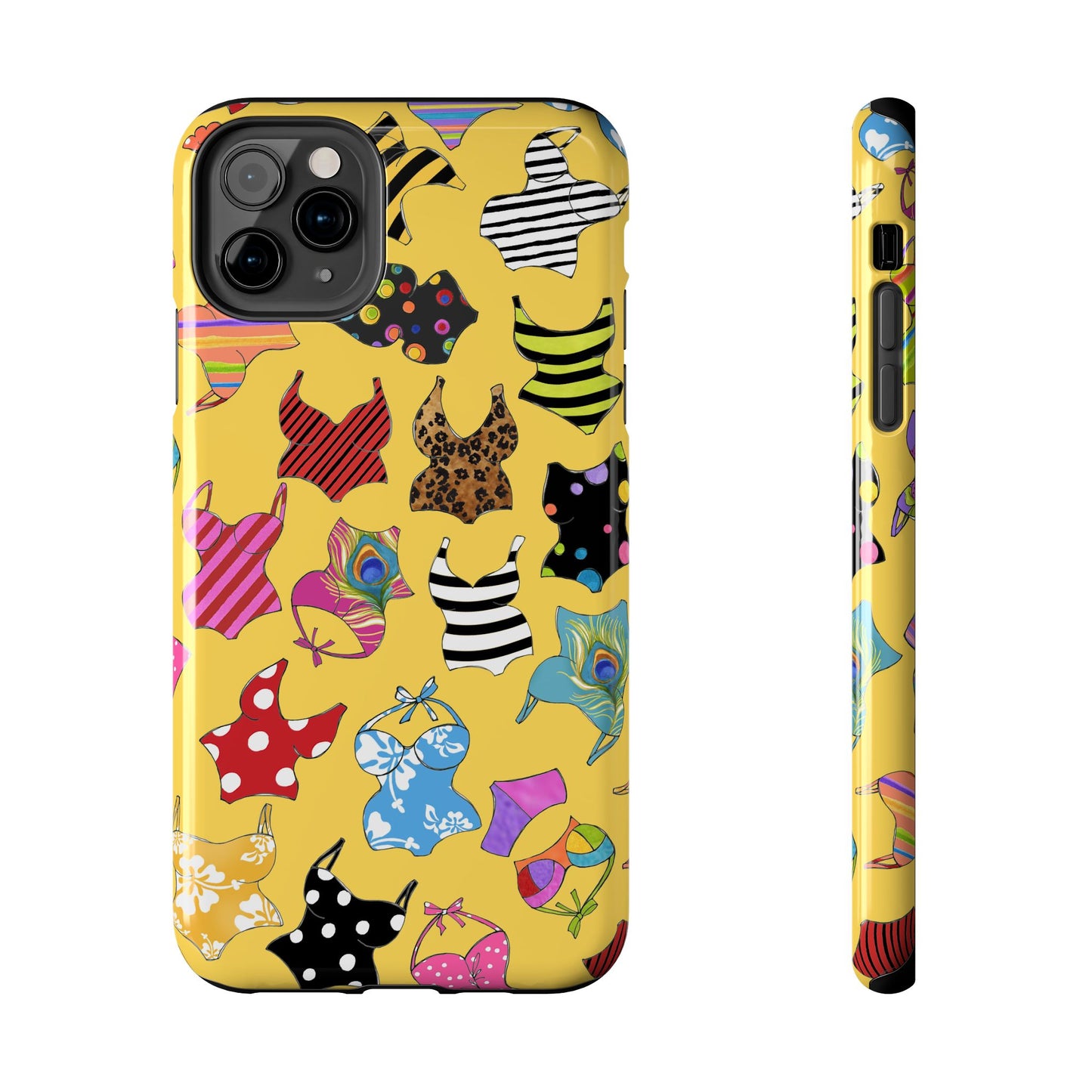 Assorted Suits Yellow Phone Case