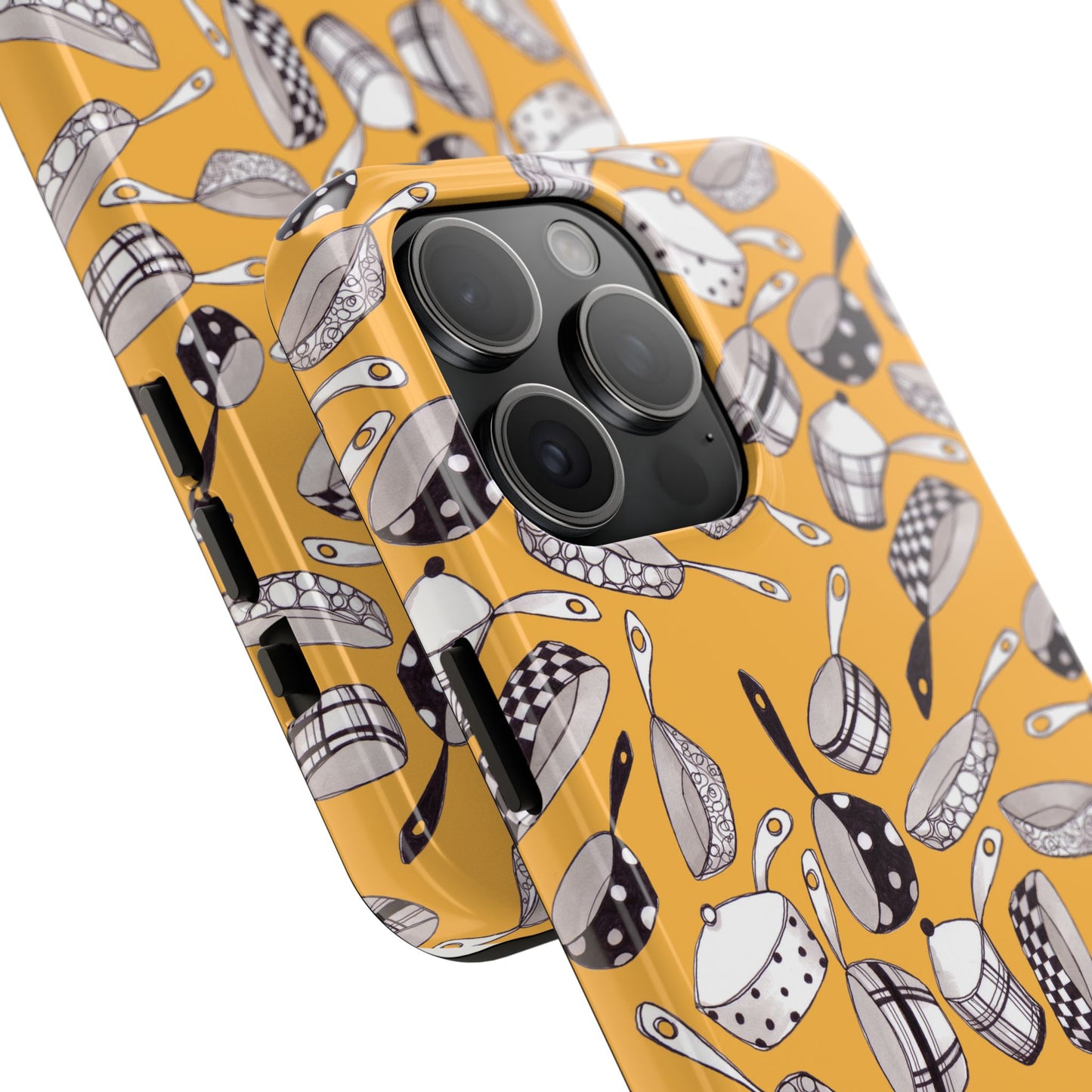 Pots & Pans Flyin' Yellow Phone Case