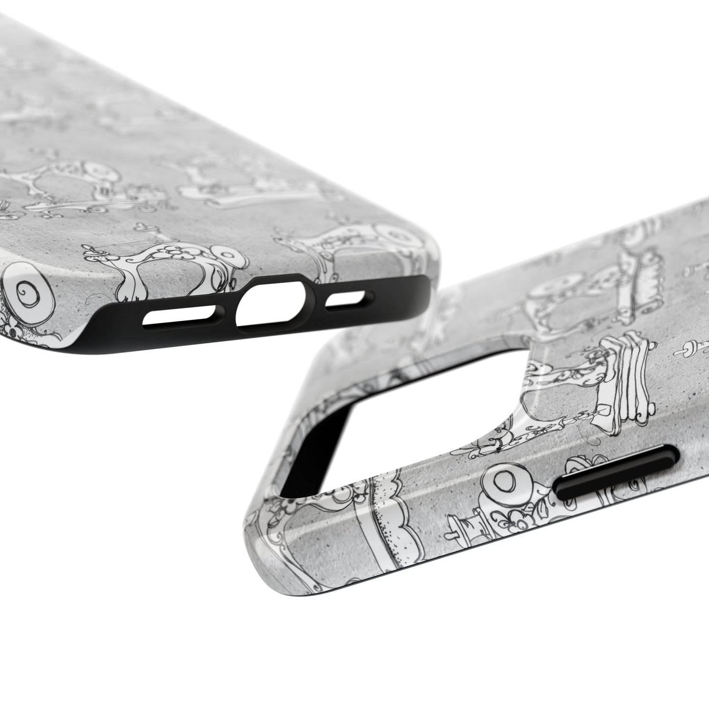Machination Silver Phone Case