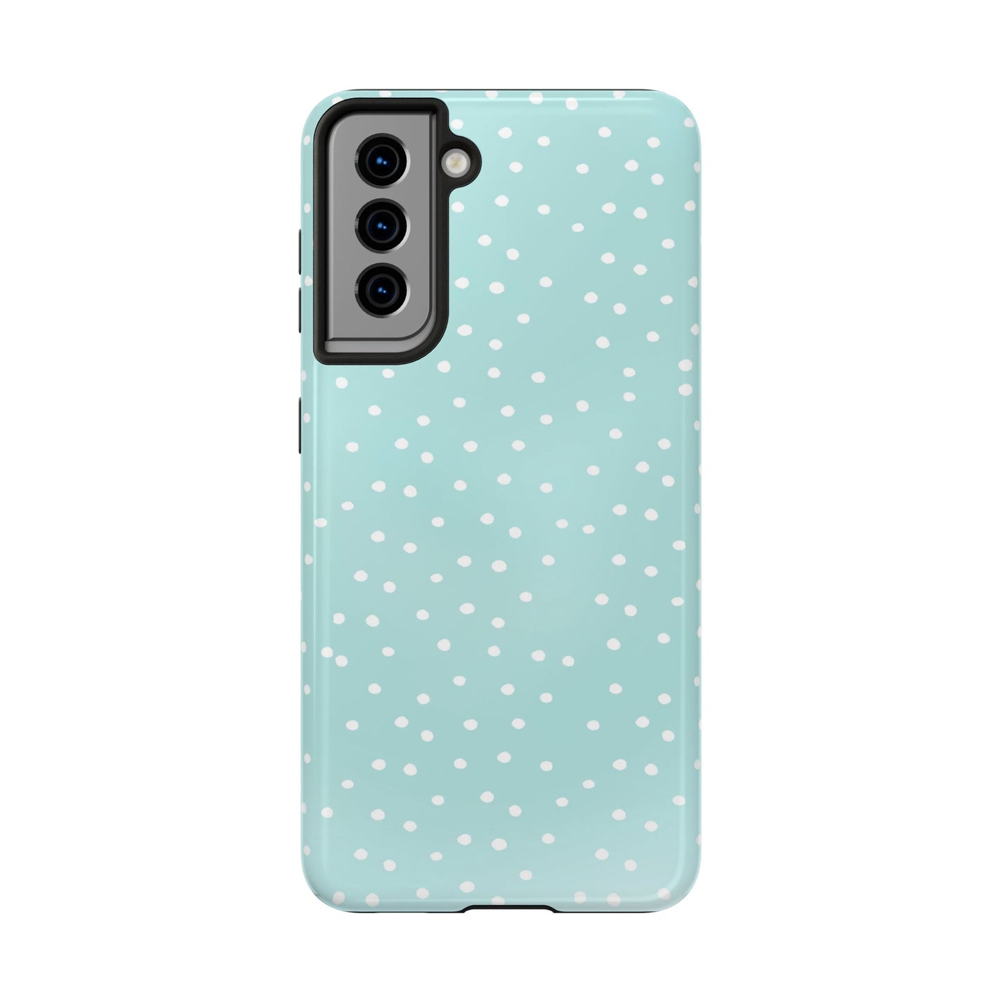 Petite Dots Seafoam / White Phone Case