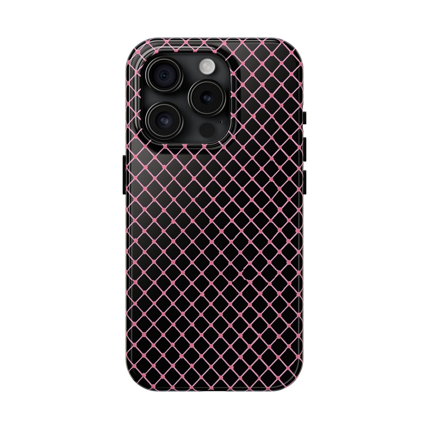 Cyclone Fence Black / Pink Phone Case