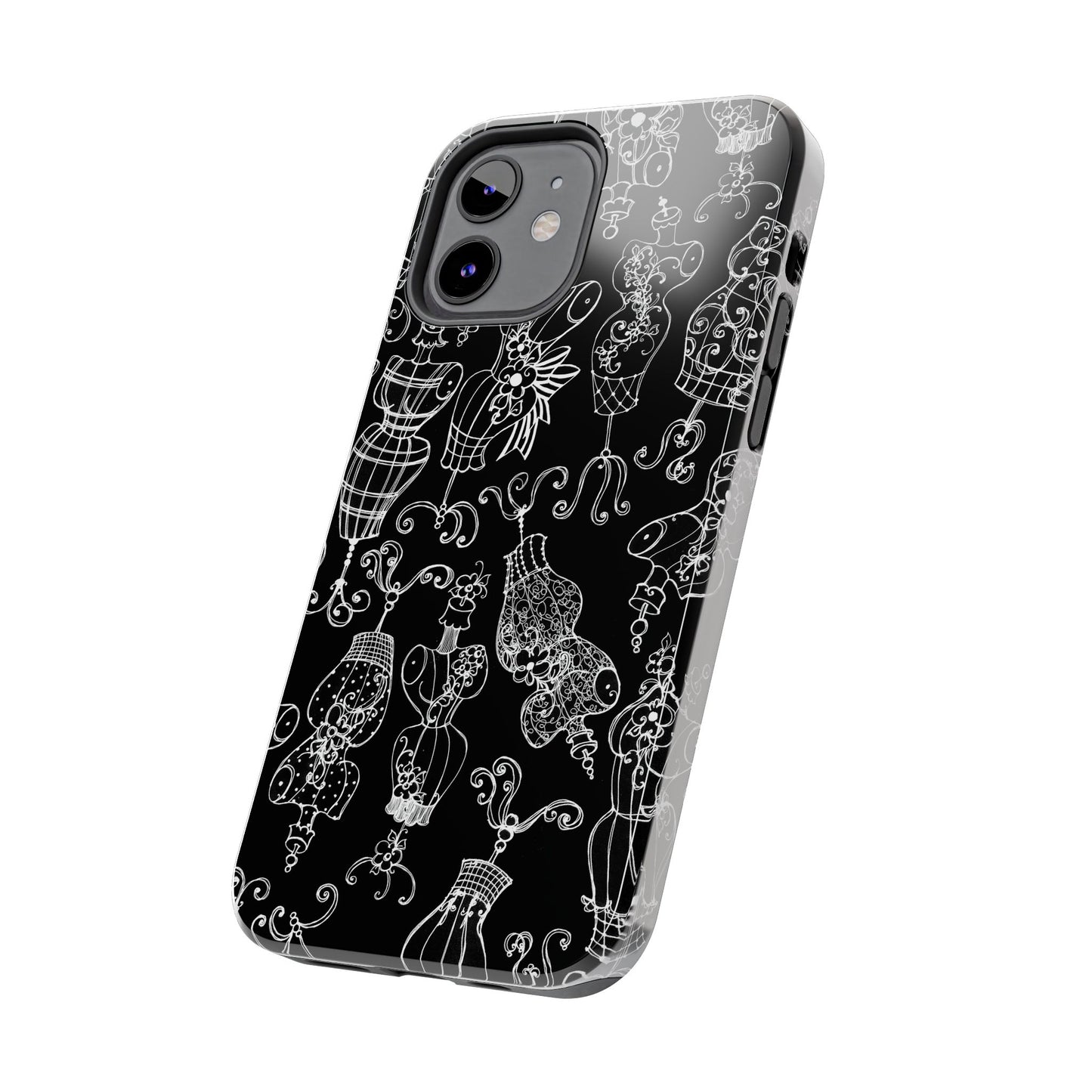 Mannequinique Black / White Phone Case