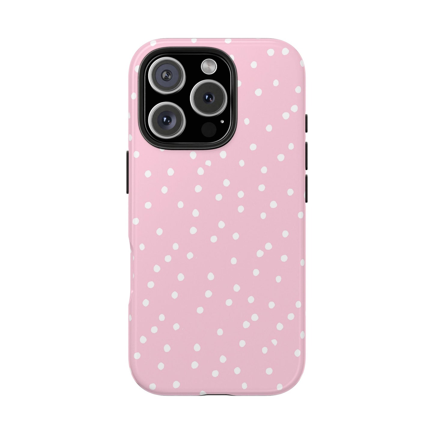 Space Dots Pink / White Phone Case