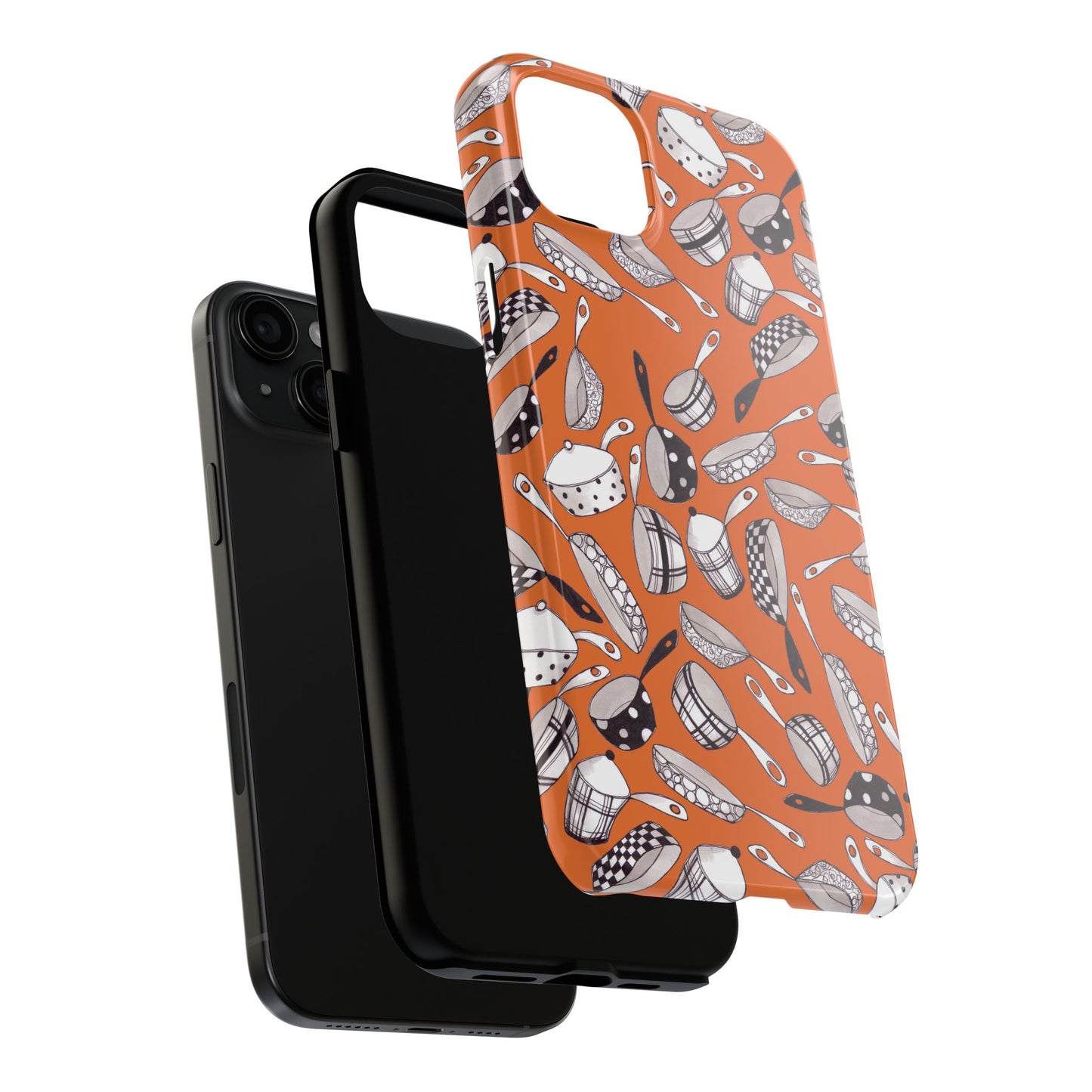 Pots & Pans Flyin' Orange Phone Case