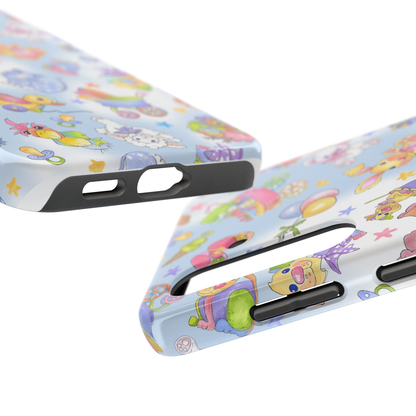 Busy Baby Blue Sky Phone Case