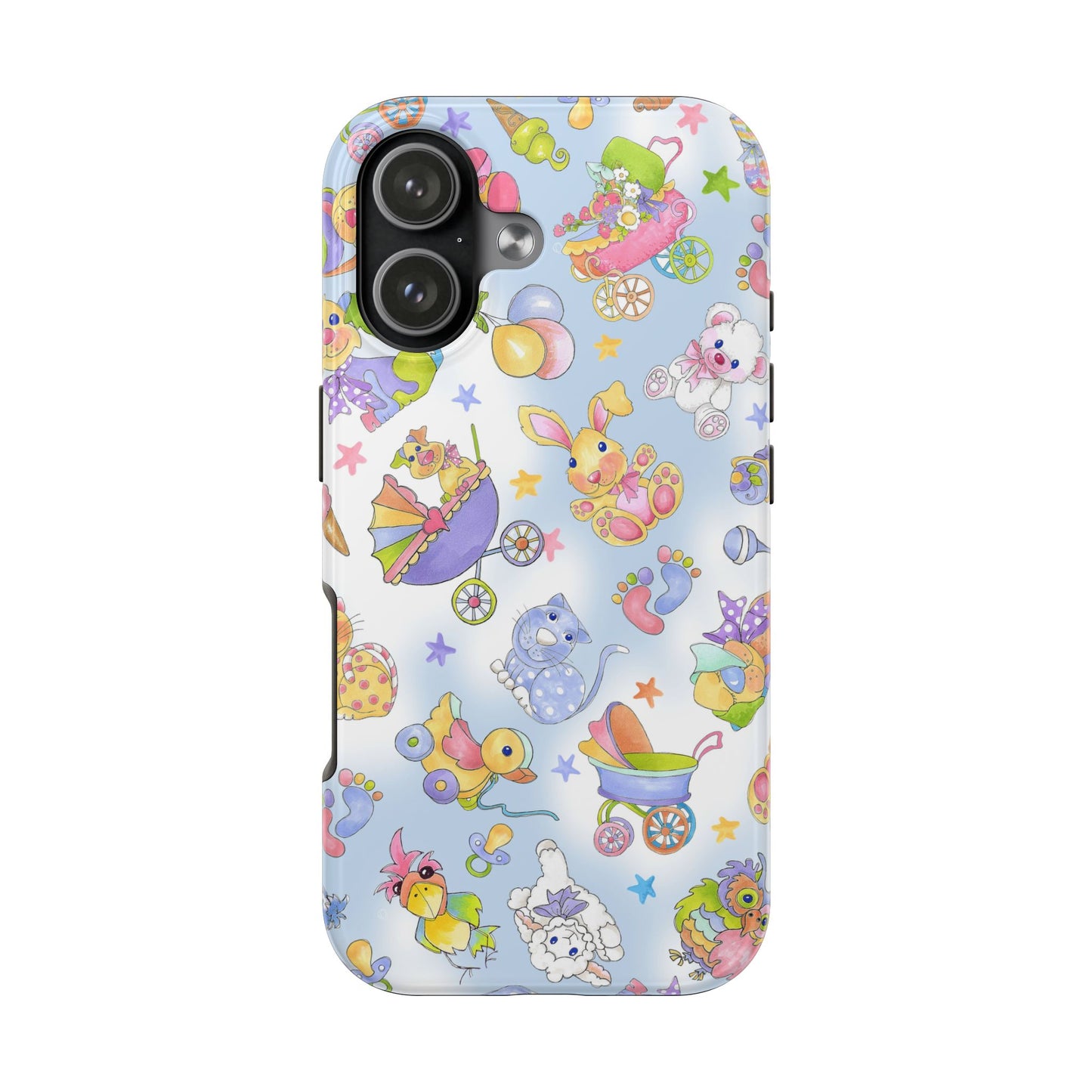 Busy Baby Blue Sky Phone Case
