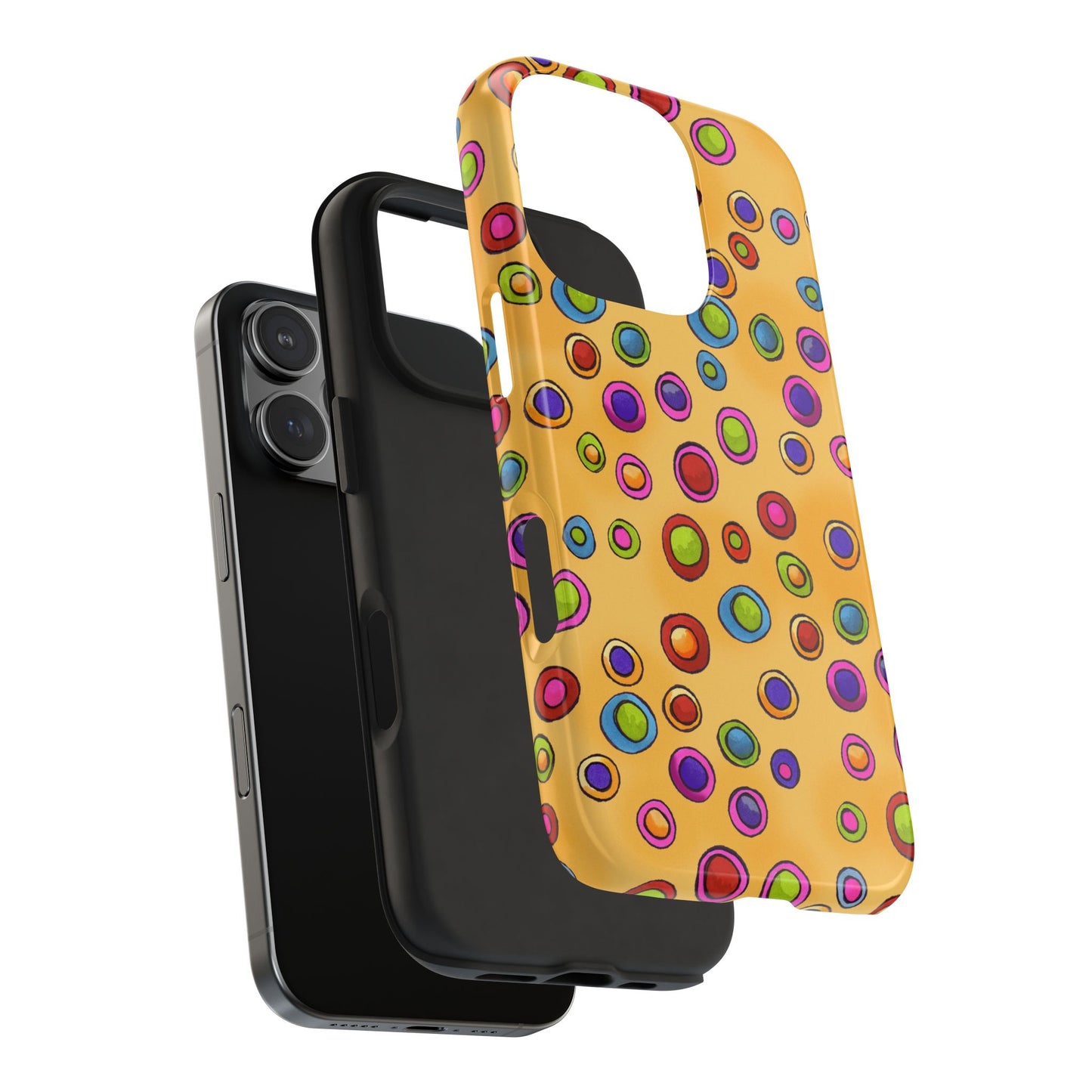 Dopey Dots Yellow Phone Case