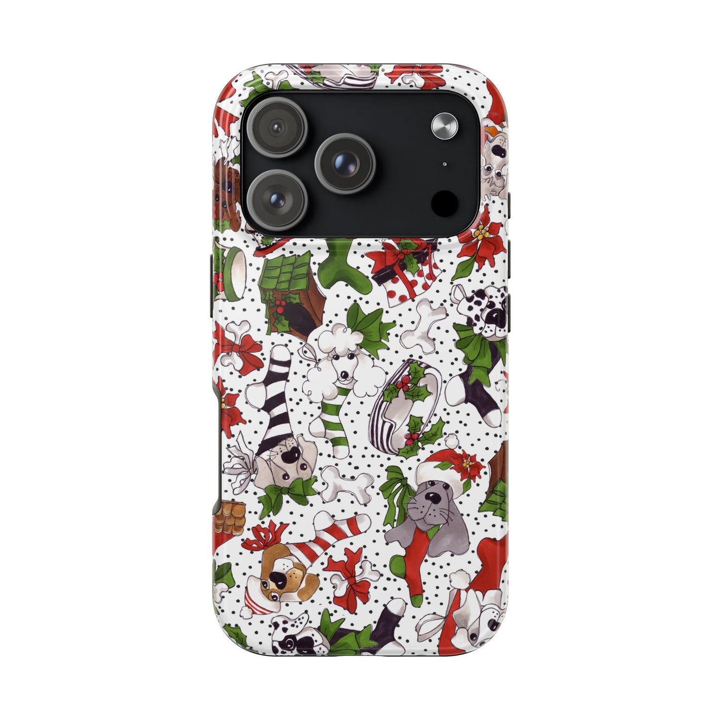 Holiday Fun Toss White Phone Case