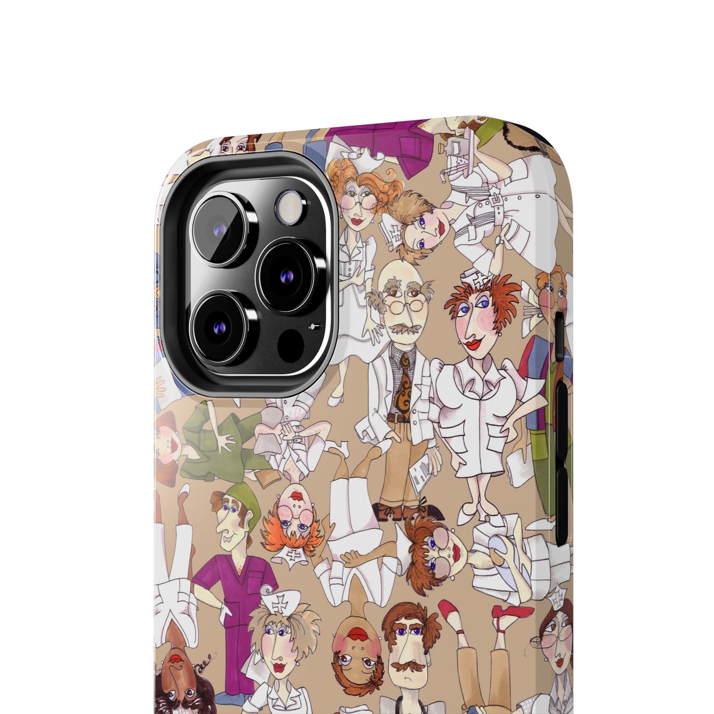 Diverse Nurse Khaki Phone Case