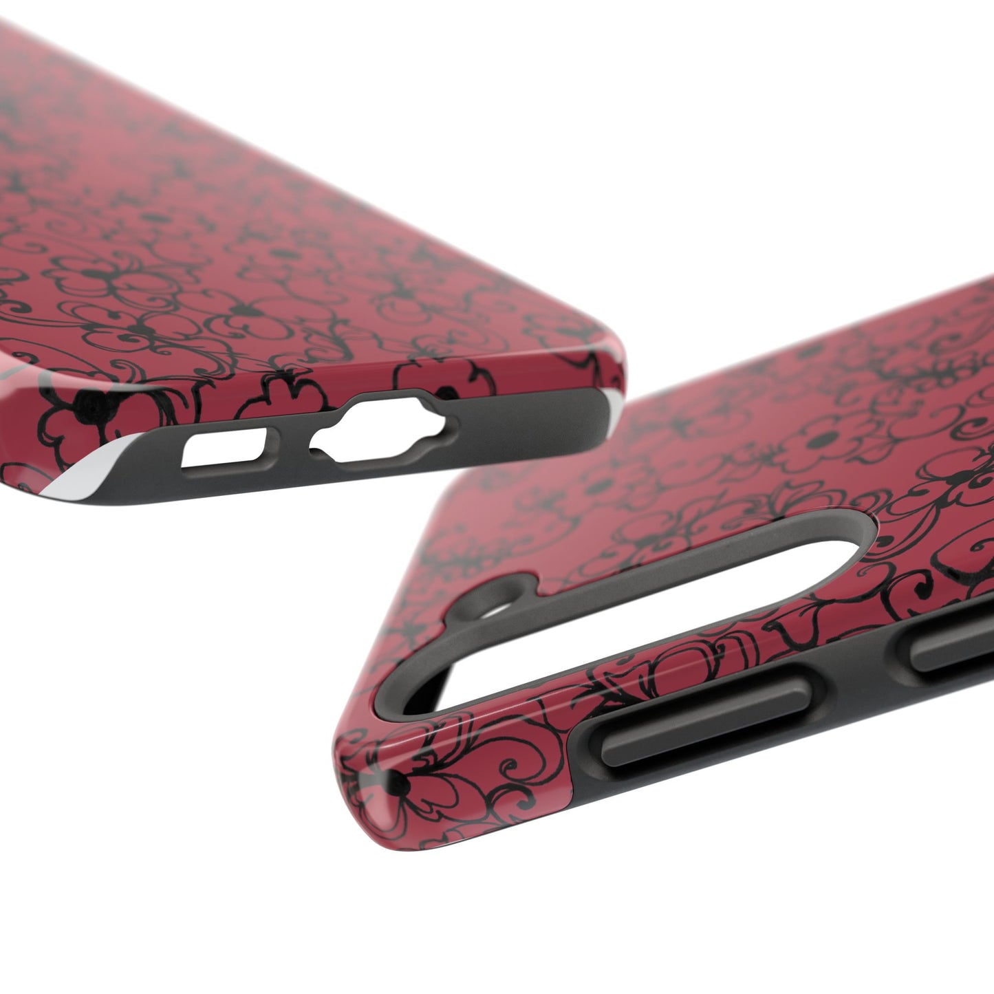 Daisy Jungle Red Phone Case