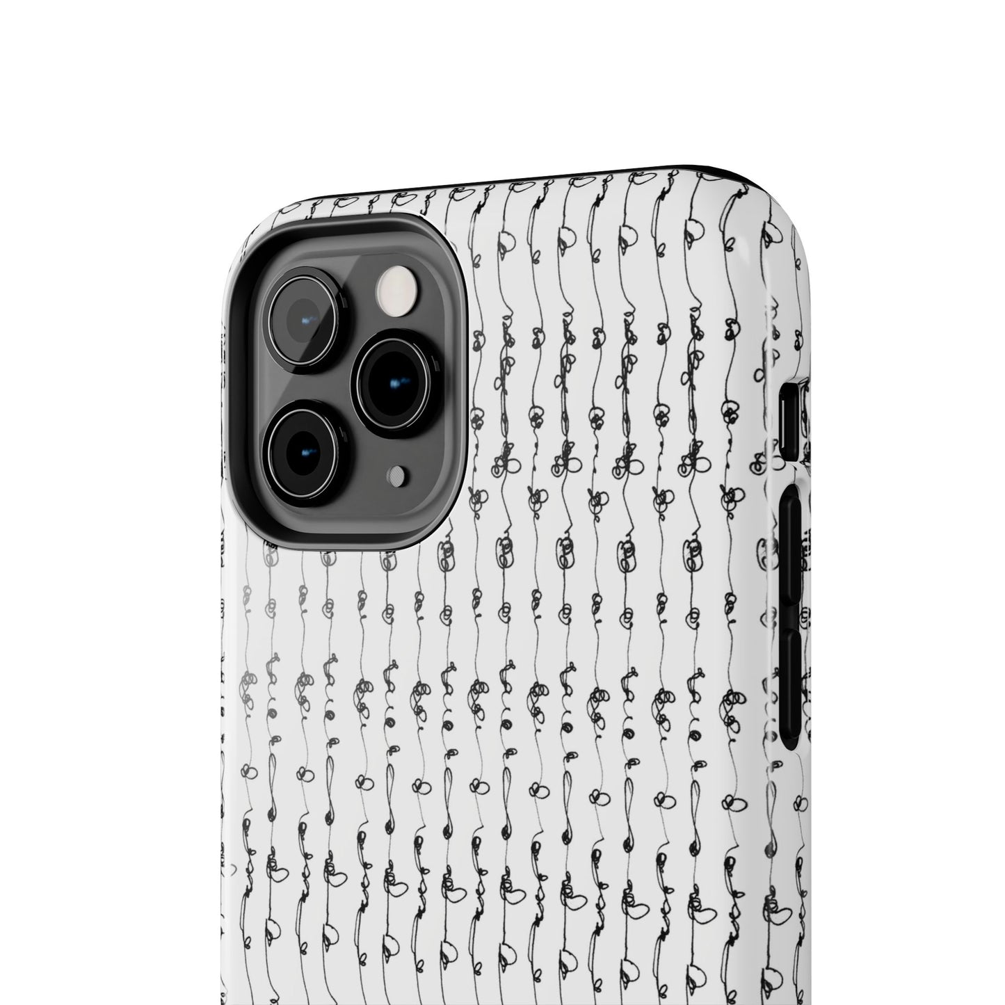 Scribble Stripe Phone Case