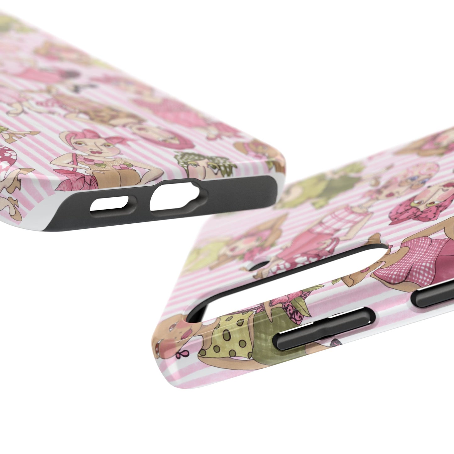 Tossed Ladies Pink Phone Case
