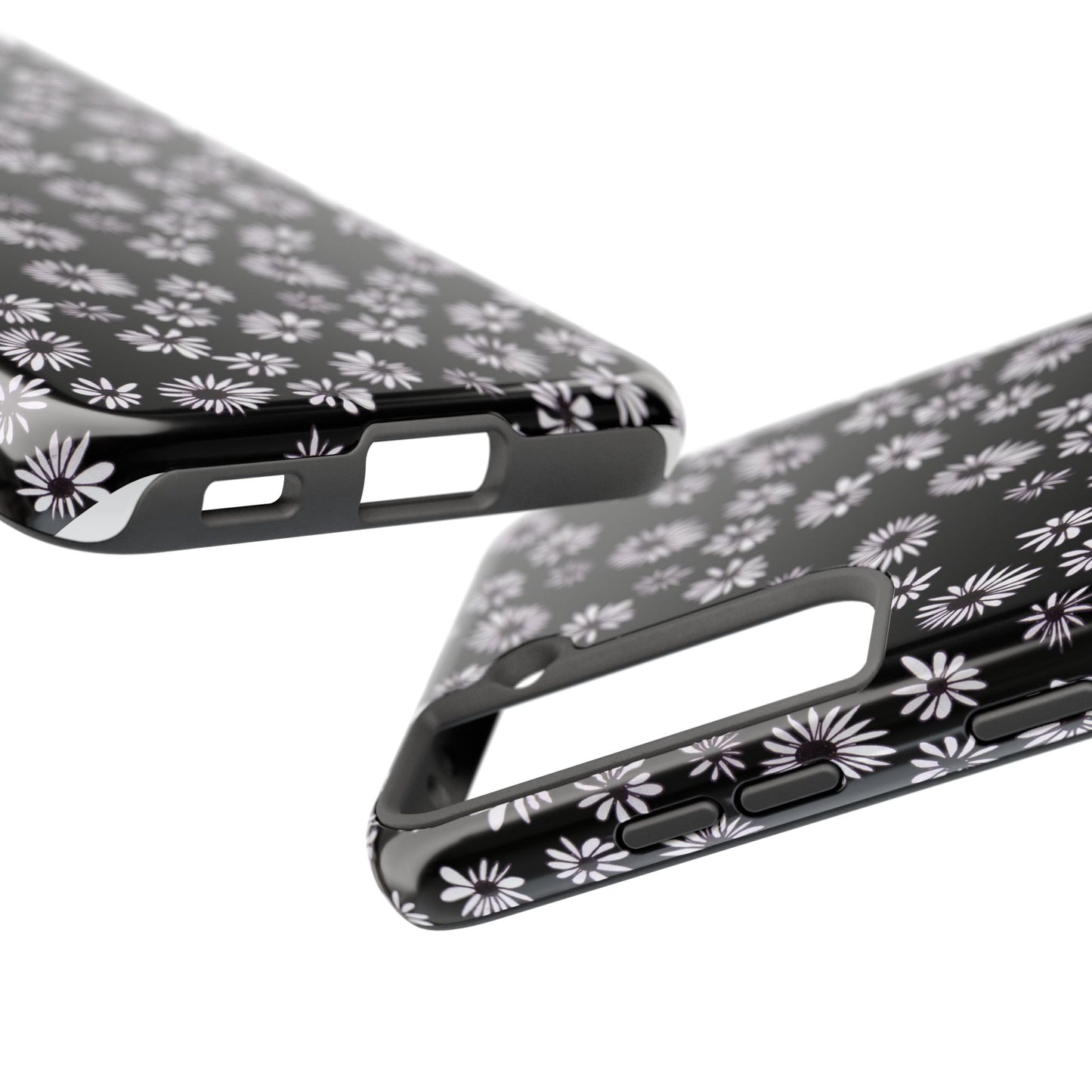 Random Daisy Black / White Phone Case