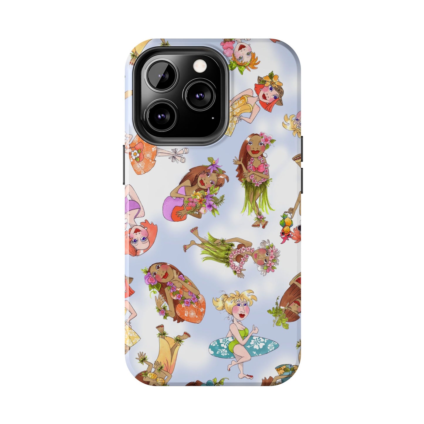 Island Toss Blue Sky Phone Case