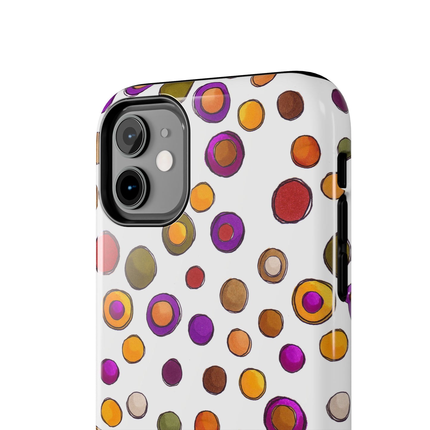 Sesame Dot White Phone Case