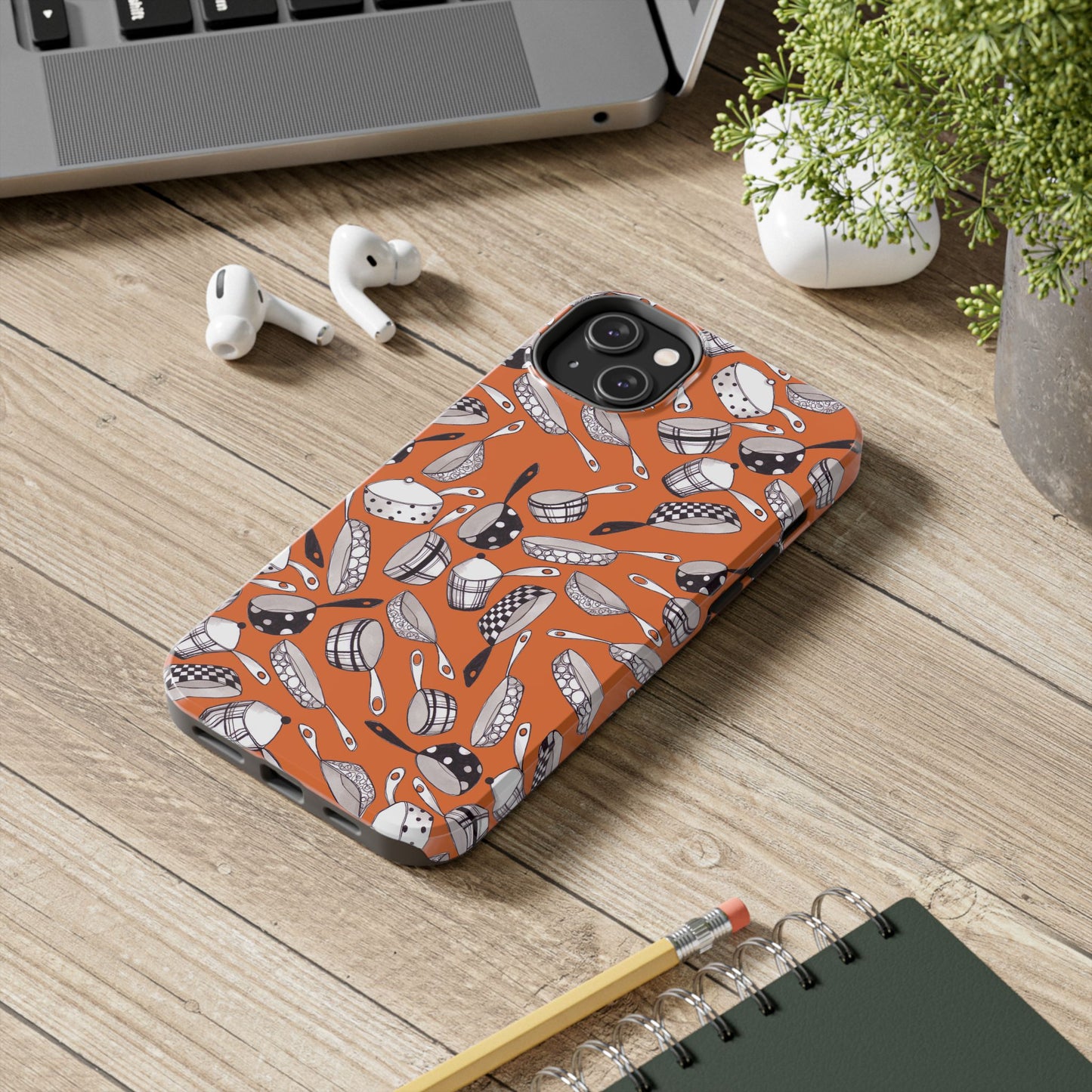 Pots & Pans Flyin' Orange Phone Case