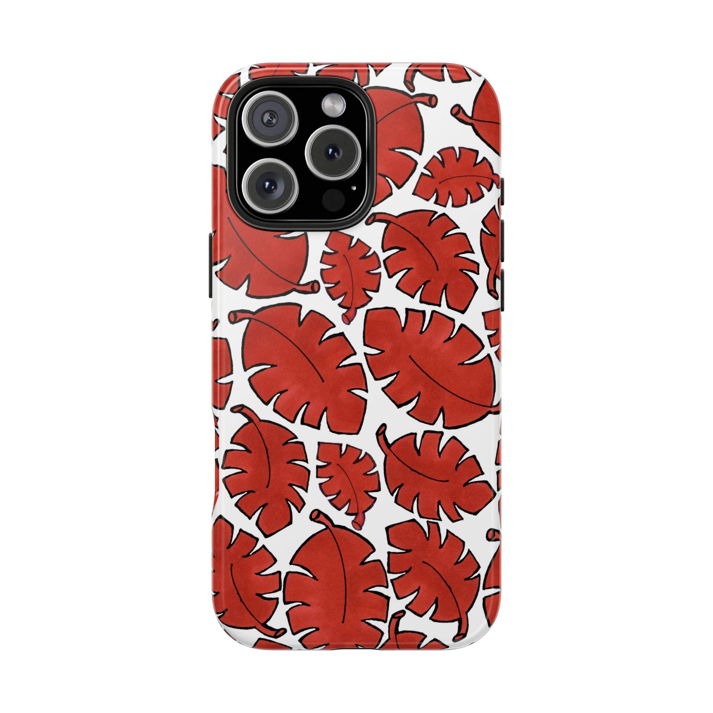 Red Bananas White Phone Case