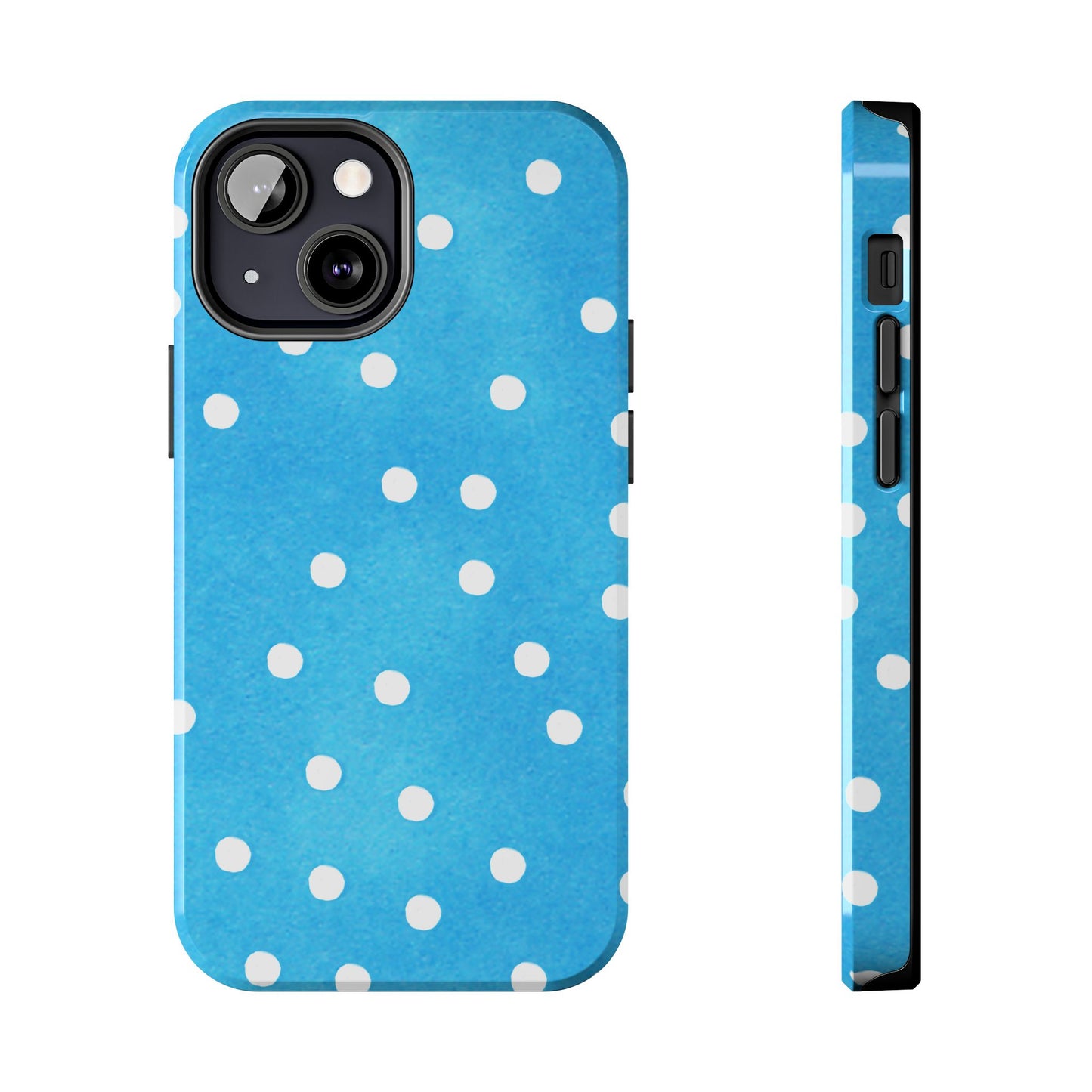 Plump Dots Turquoise Phone Case