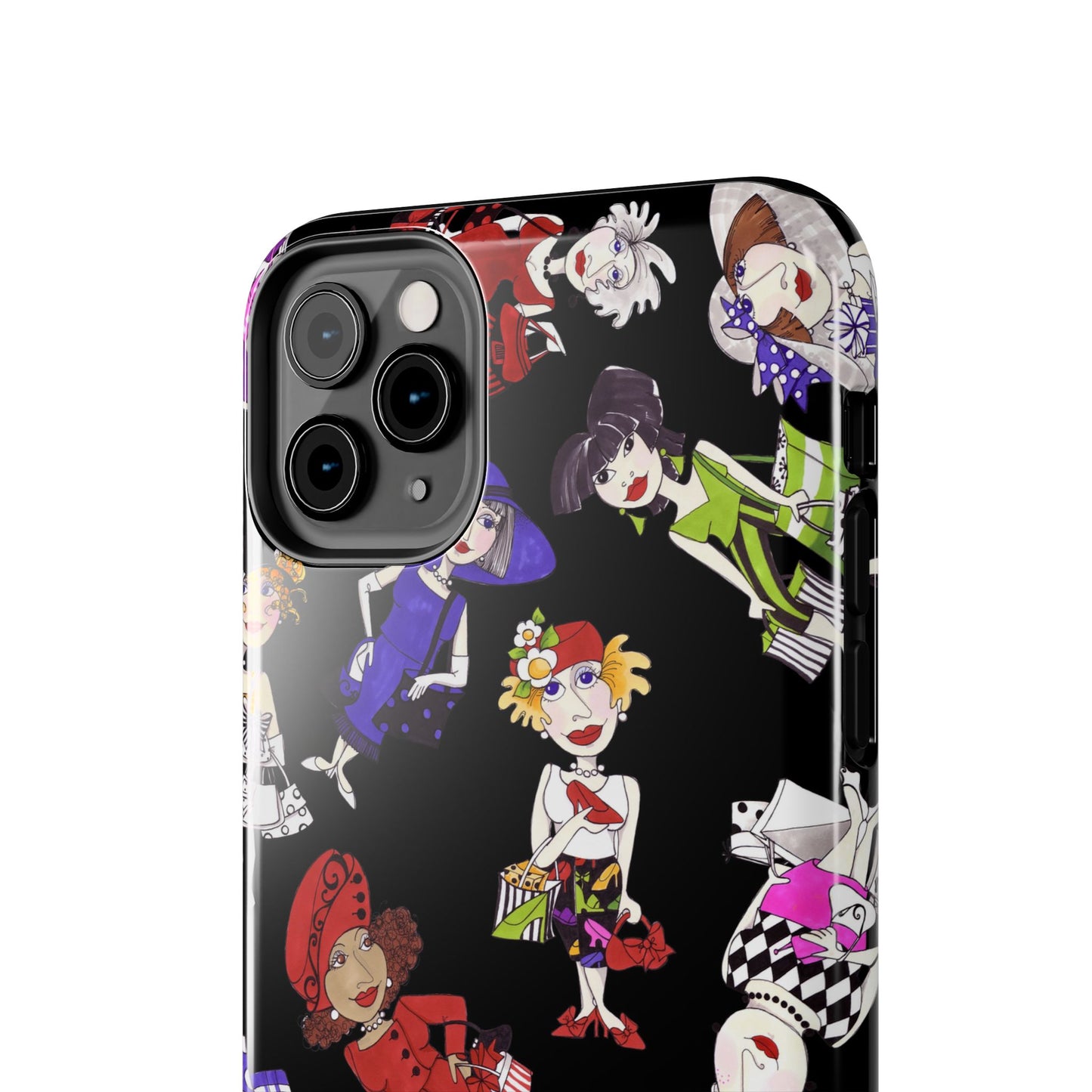 Gone Shopping Tossed Black Phone Case