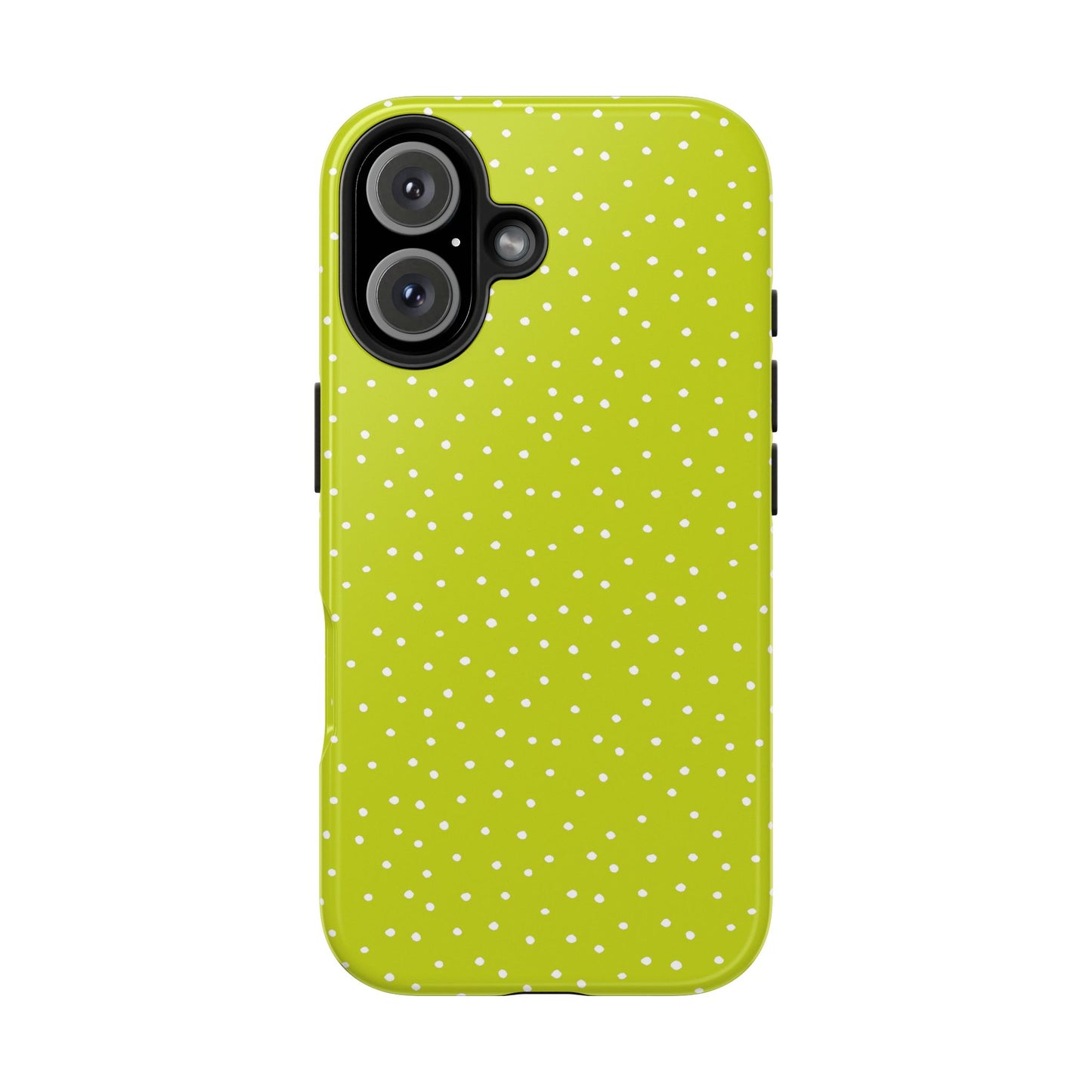 Dinky Dots Lime / White Phone Case