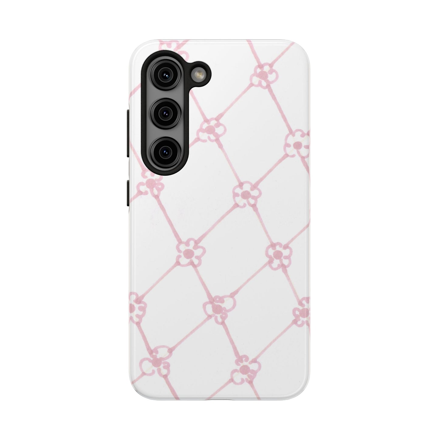 Flower Model Scroll Phone Case